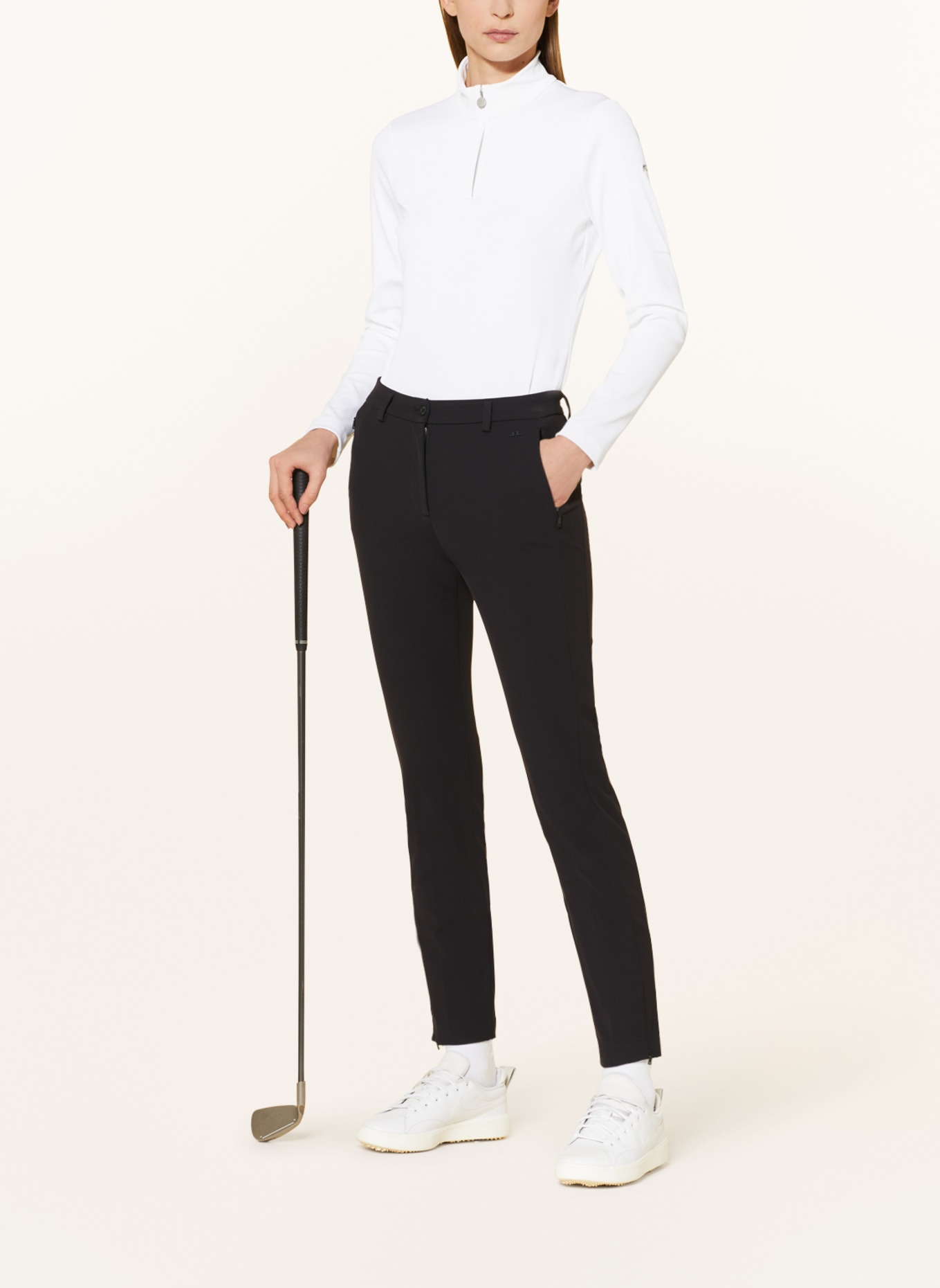J.LINDEBERG Golf trousers, Color: BLACK (Image 2)