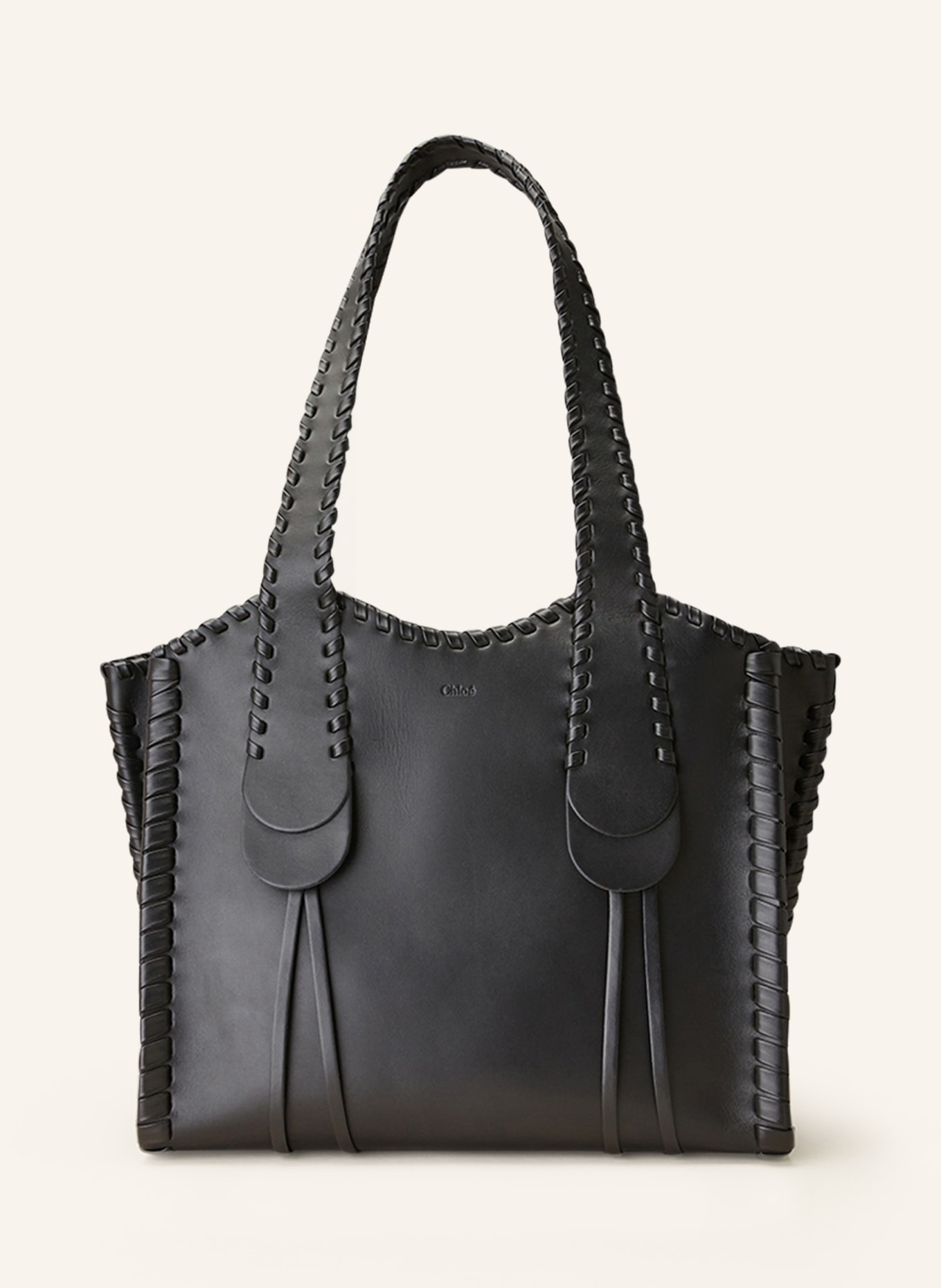 Chloé Shopper MONY, Color: BLACK (Image 1)