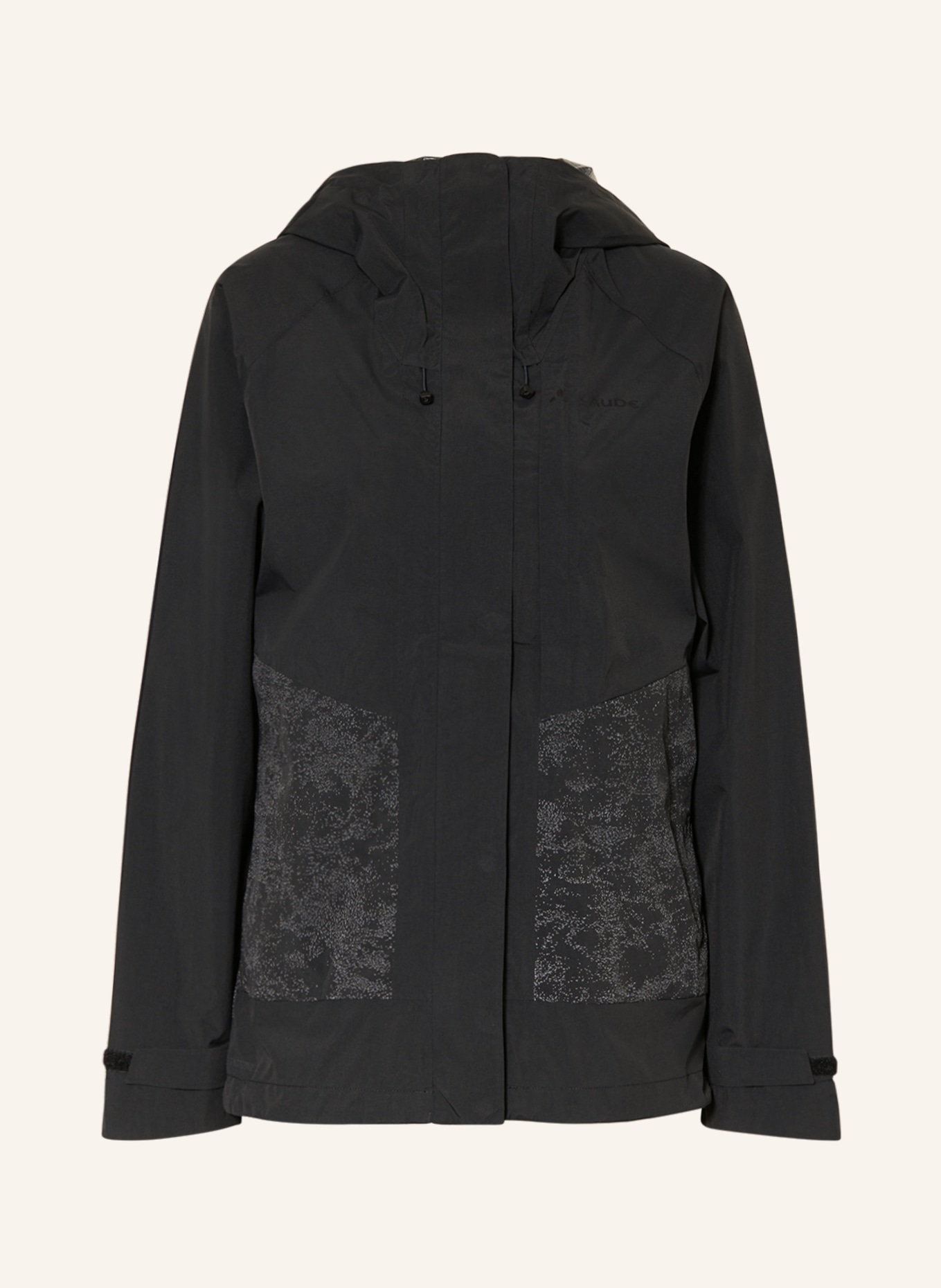 VAUDE Cycling jacket COMYOU, Color: BLACK/ GRAY (Image 1)