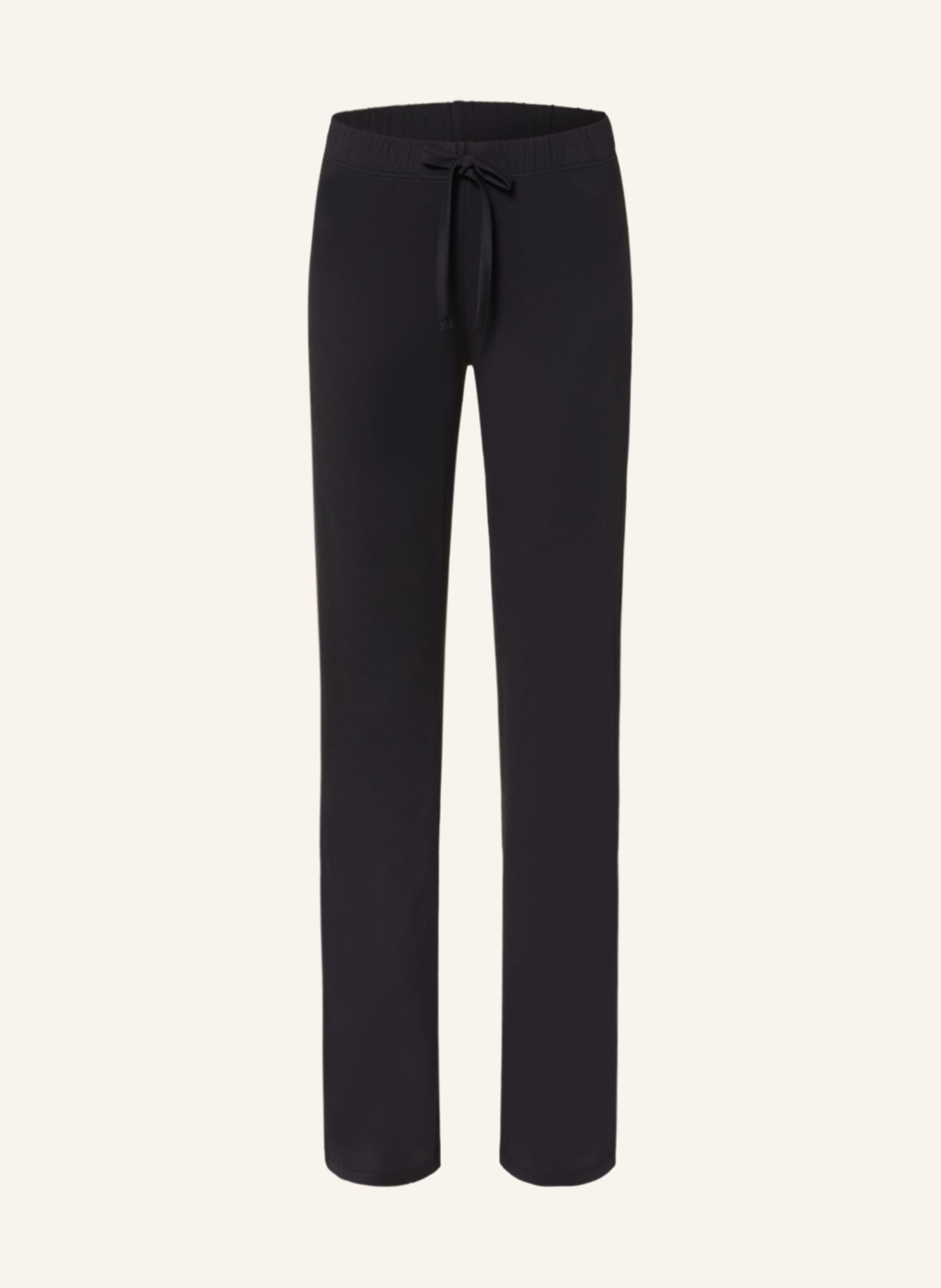HANRO Loungebroek NATURAL WEAR: ZWART