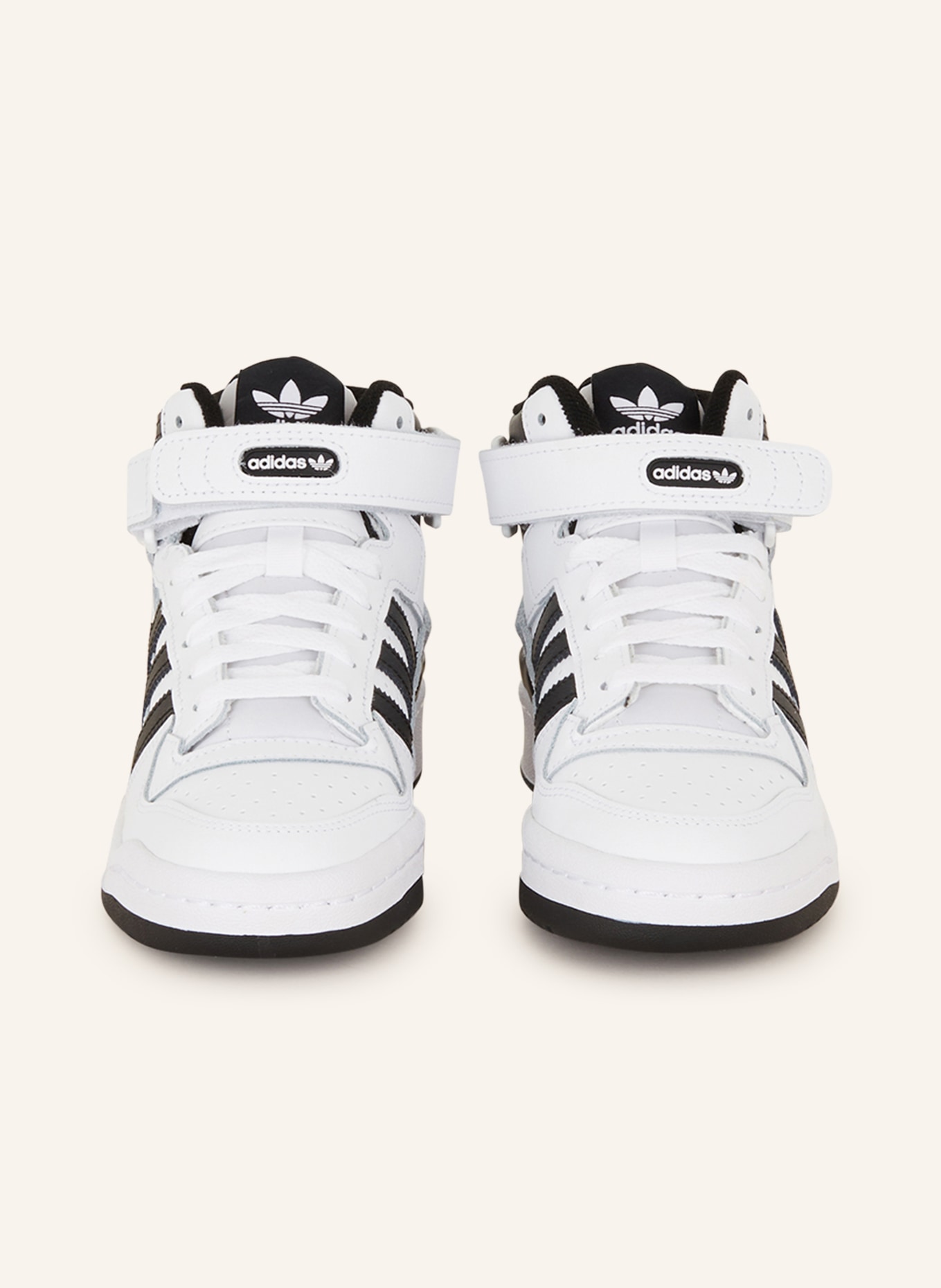 adidas Originals Hightop-Sneaker FORUM MID, Farbe: WEISS/ SCHWARZ (Bild 3)