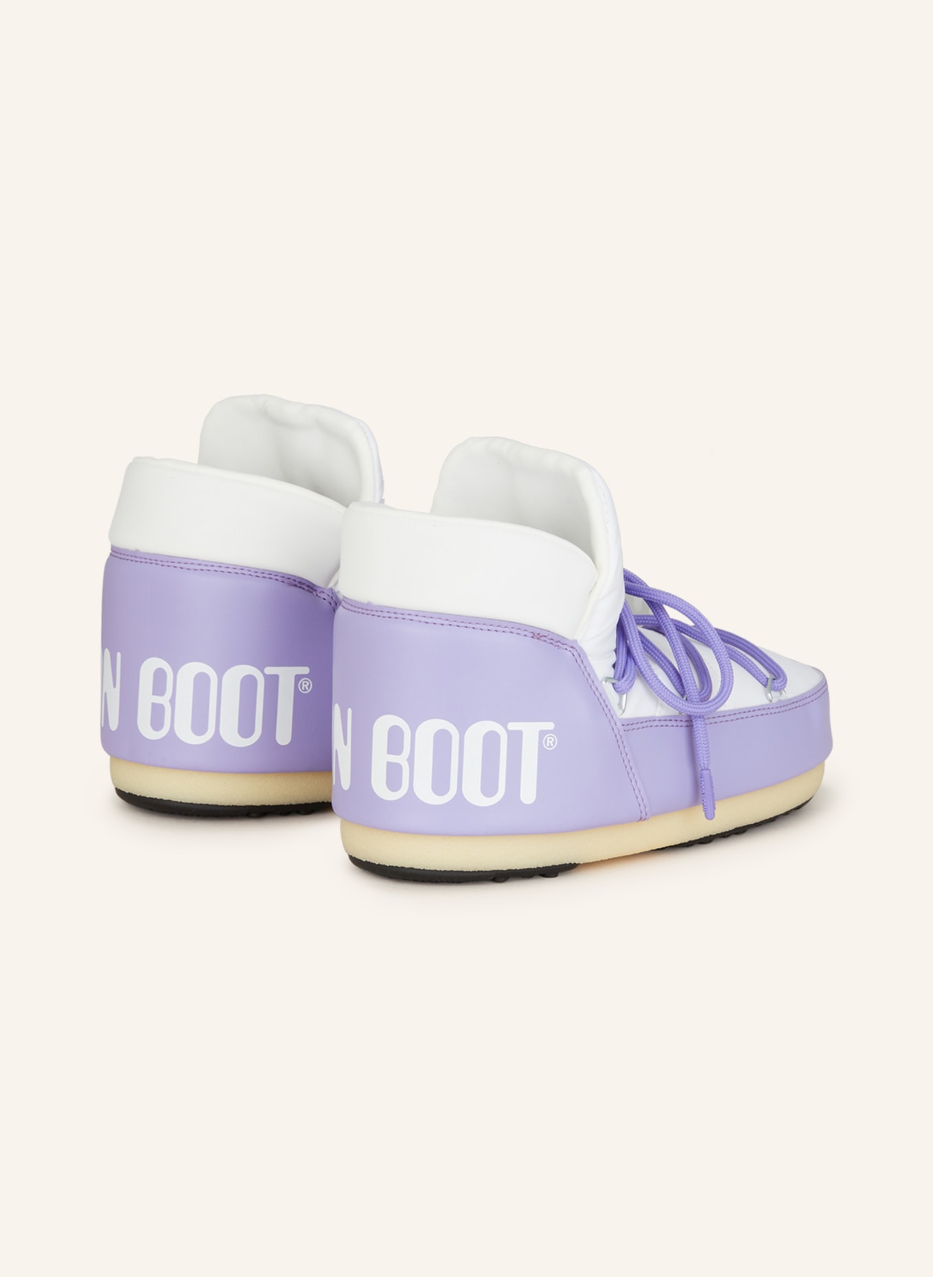 MOON BOOT Moon boots ICON, Color: WHITE/ PURPLE (Image 2)