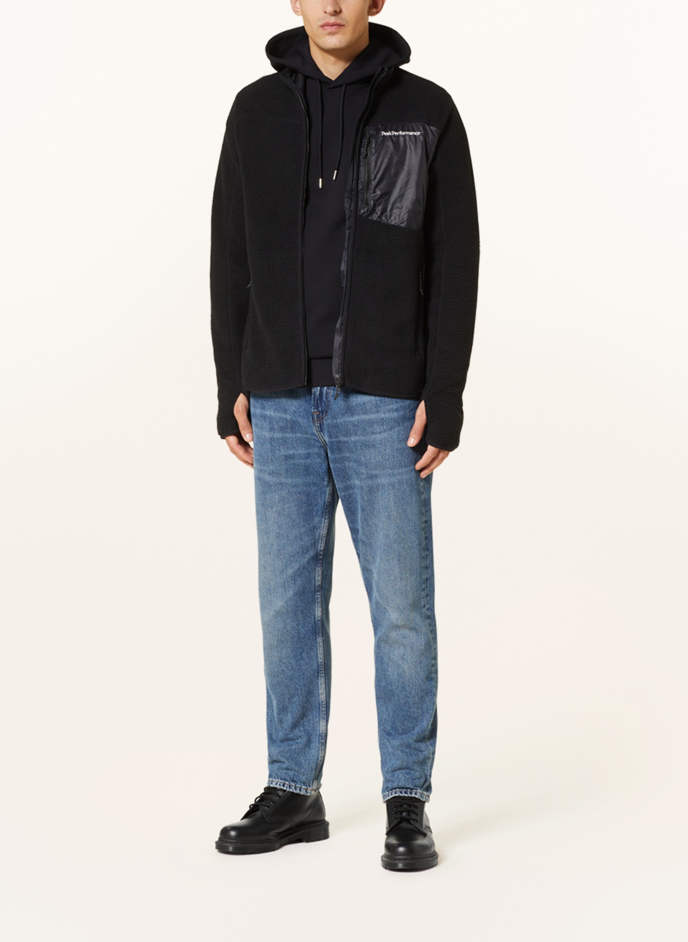 Peak Performance Fleece jacket, Color: BLACK (Image 2)