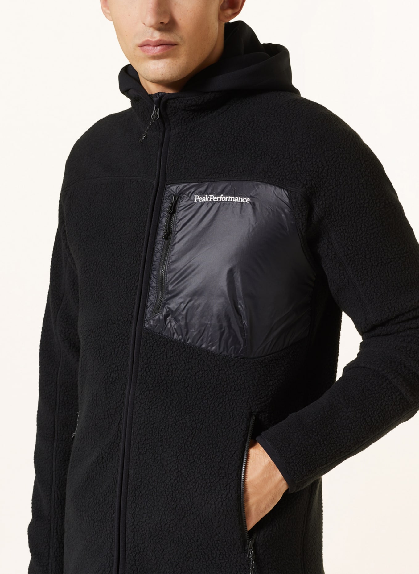 Peak Performance Fleece jacket, Color: BLACK (Image 4)