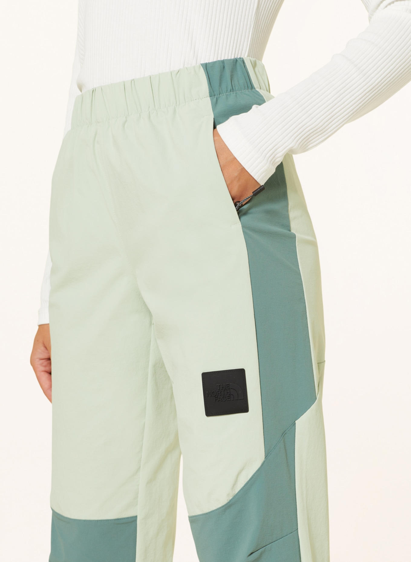 THE NORTH FACE Hiking pants, Color: LIGHT GREEN/ GREEN (Image 5)