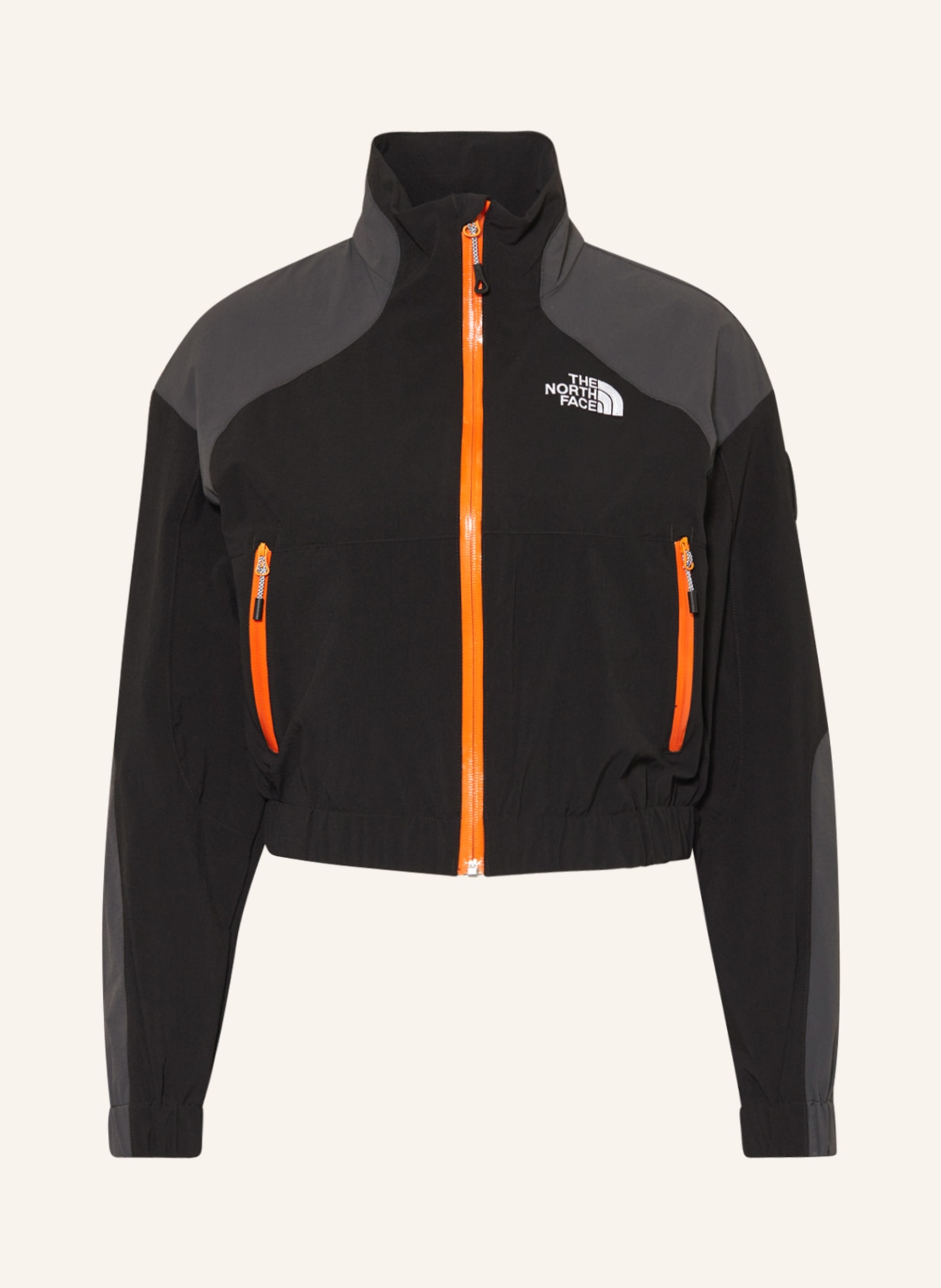 THE NORTH FACE Training jacket, Color: BLACK/ DARK GRAY/ ORANGE (Image 1)
