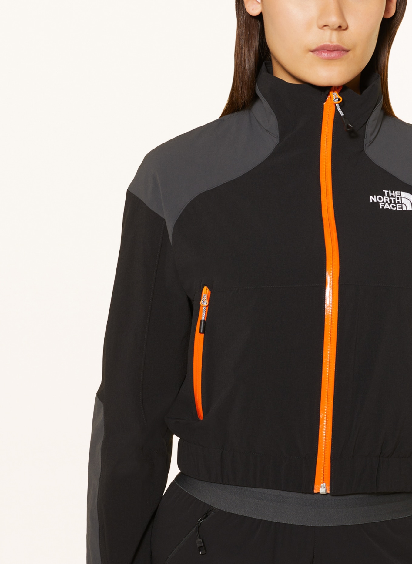 THE NORTH FACE Training jacket, Color: BLACK/ DARK GRAY/ ORANGE (Image 4)