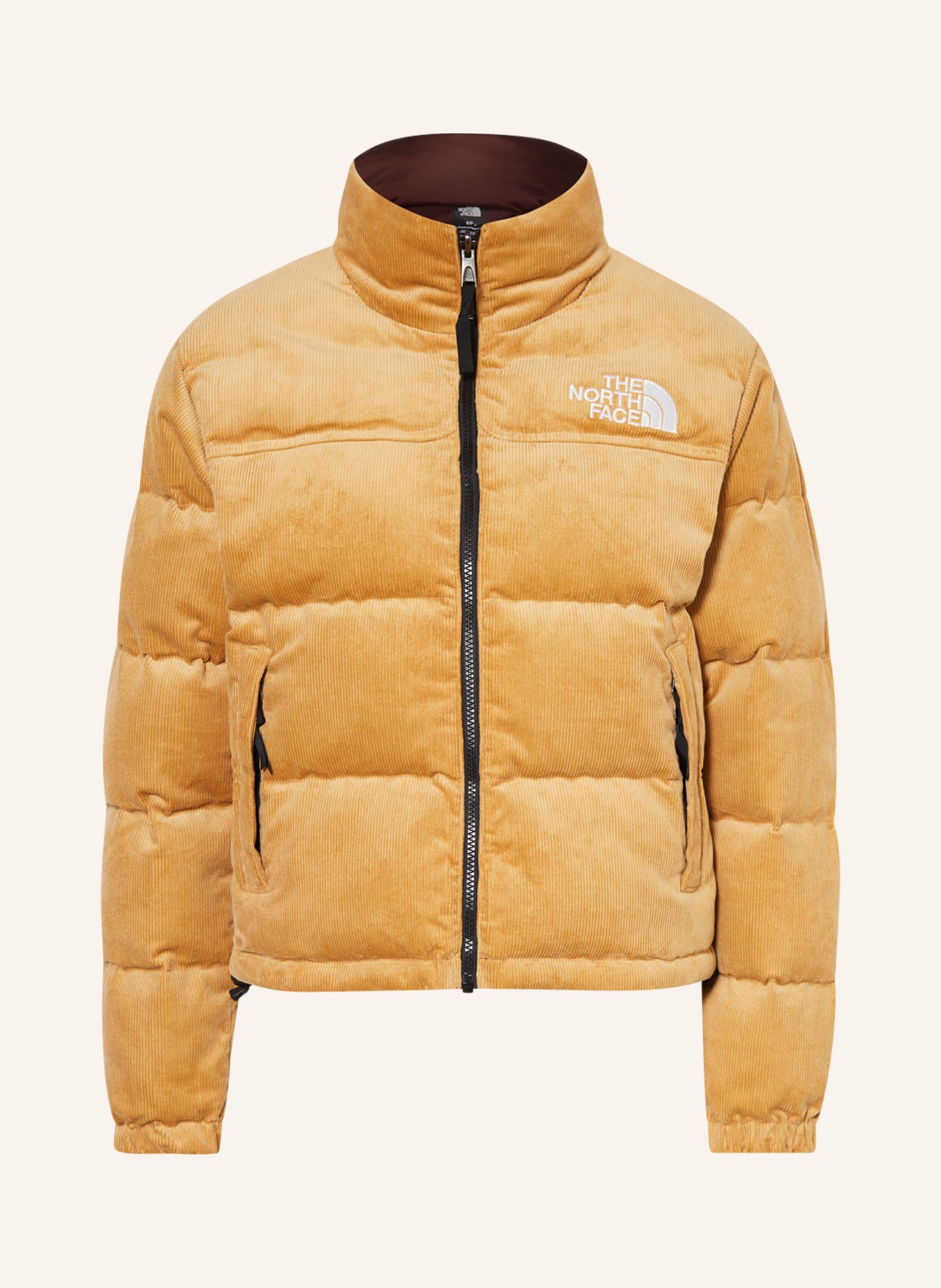 THE NORTH FACE Down jacket NUPTSE reversible, Color: CAMEL (Image 1)