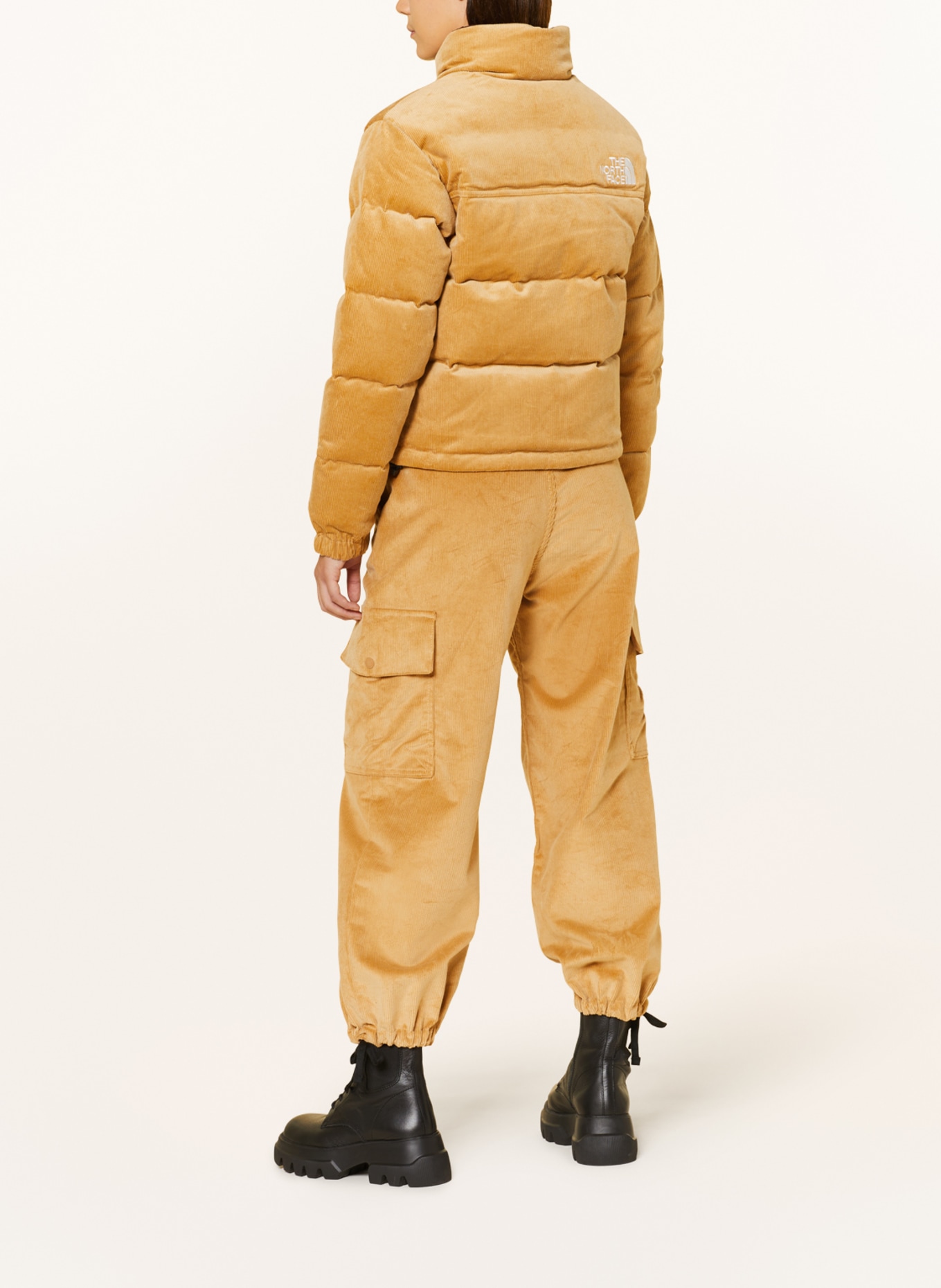 THE NORTH FACE Down jacket NUPTSE reversible, Color: CAMEL (Image 4)