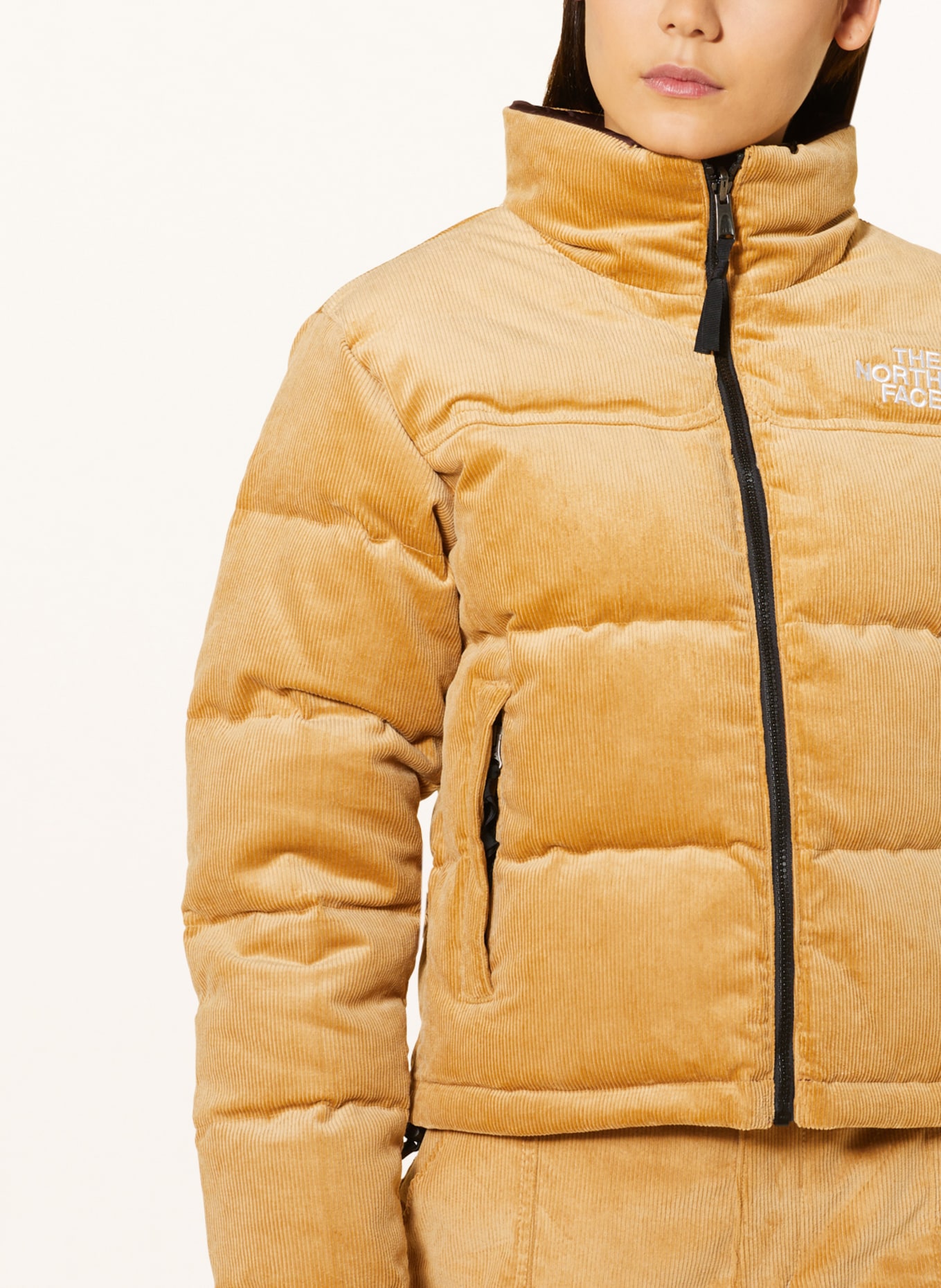 THE NORTH FACE Down jacket NUPTSE reversible, Color: CAMEL (Image 5)