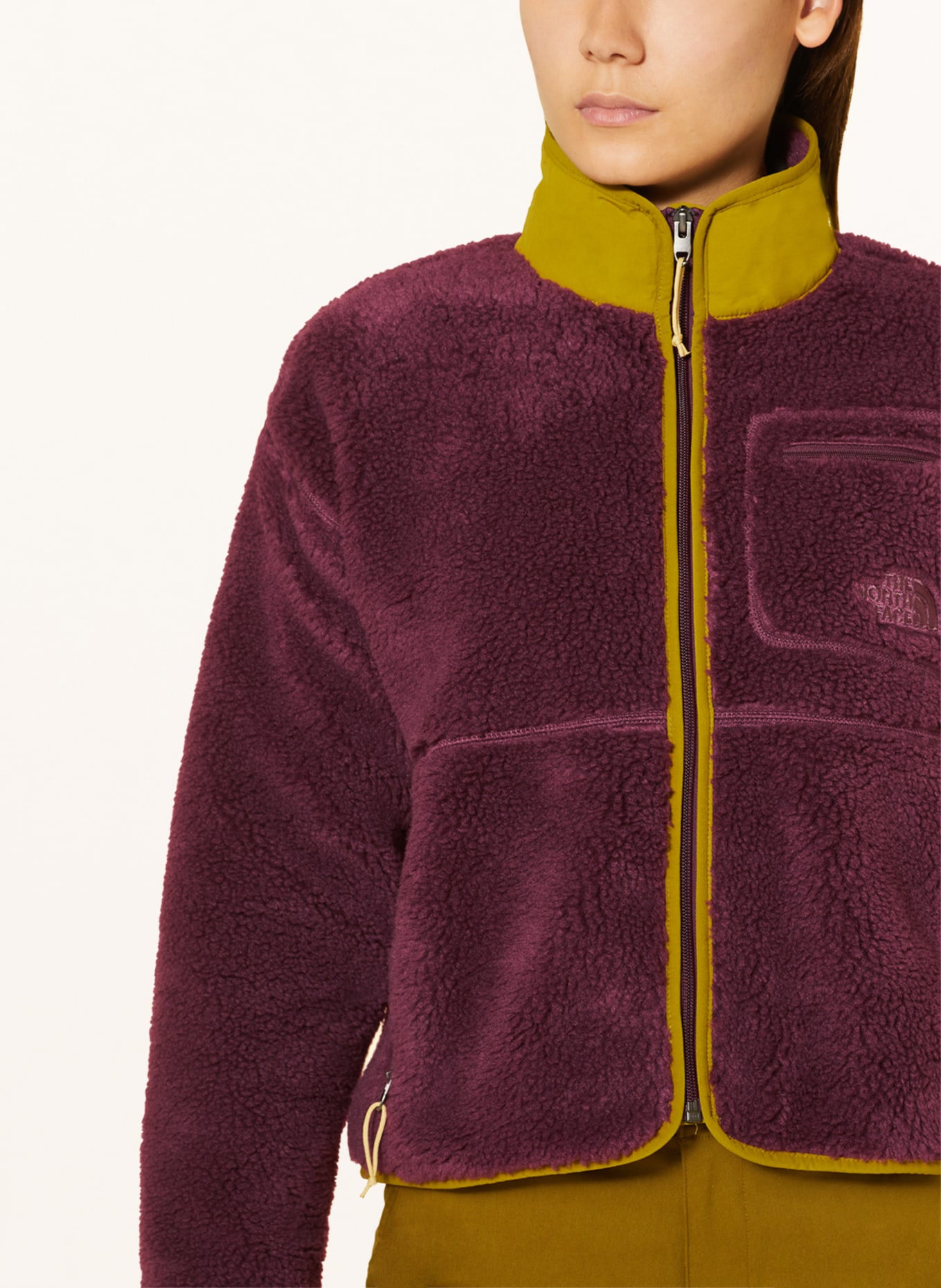 Dark purple hotsell north face jacket