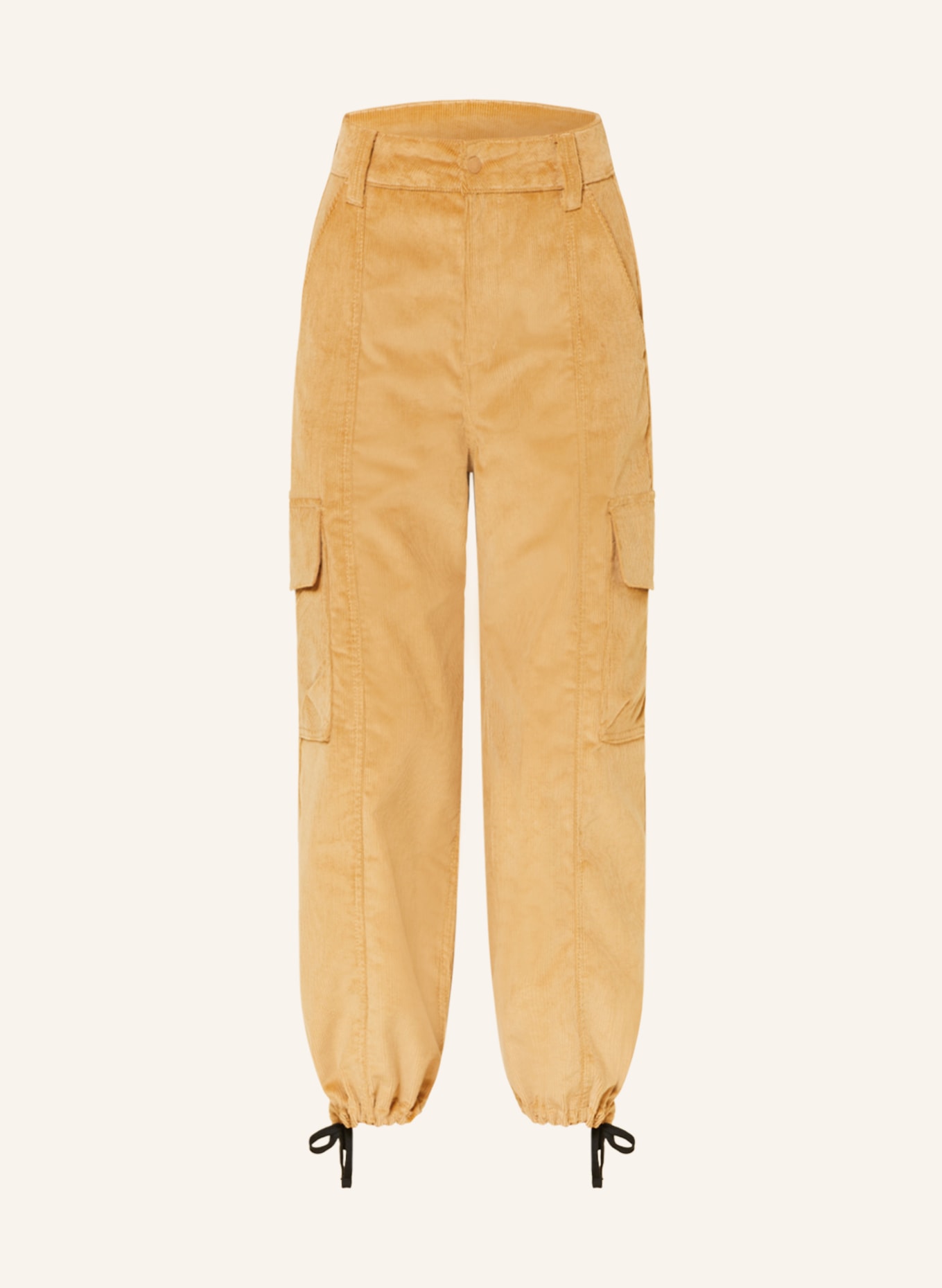 Palm Angels Corduroy Cargo Pants with Drawstringed Cuffs men - Glamood  Outlet