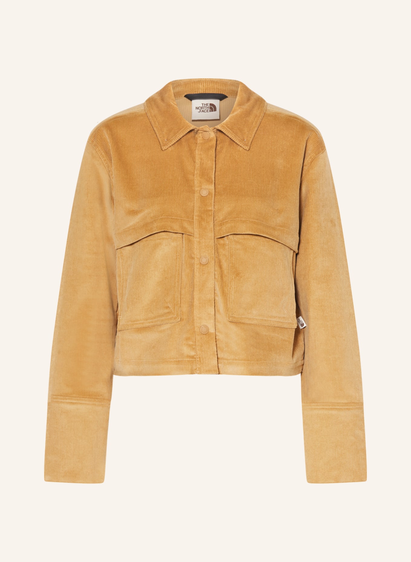 THE NORTH FACE Corduroy overshirt, Color: CAMEL (Image 1)