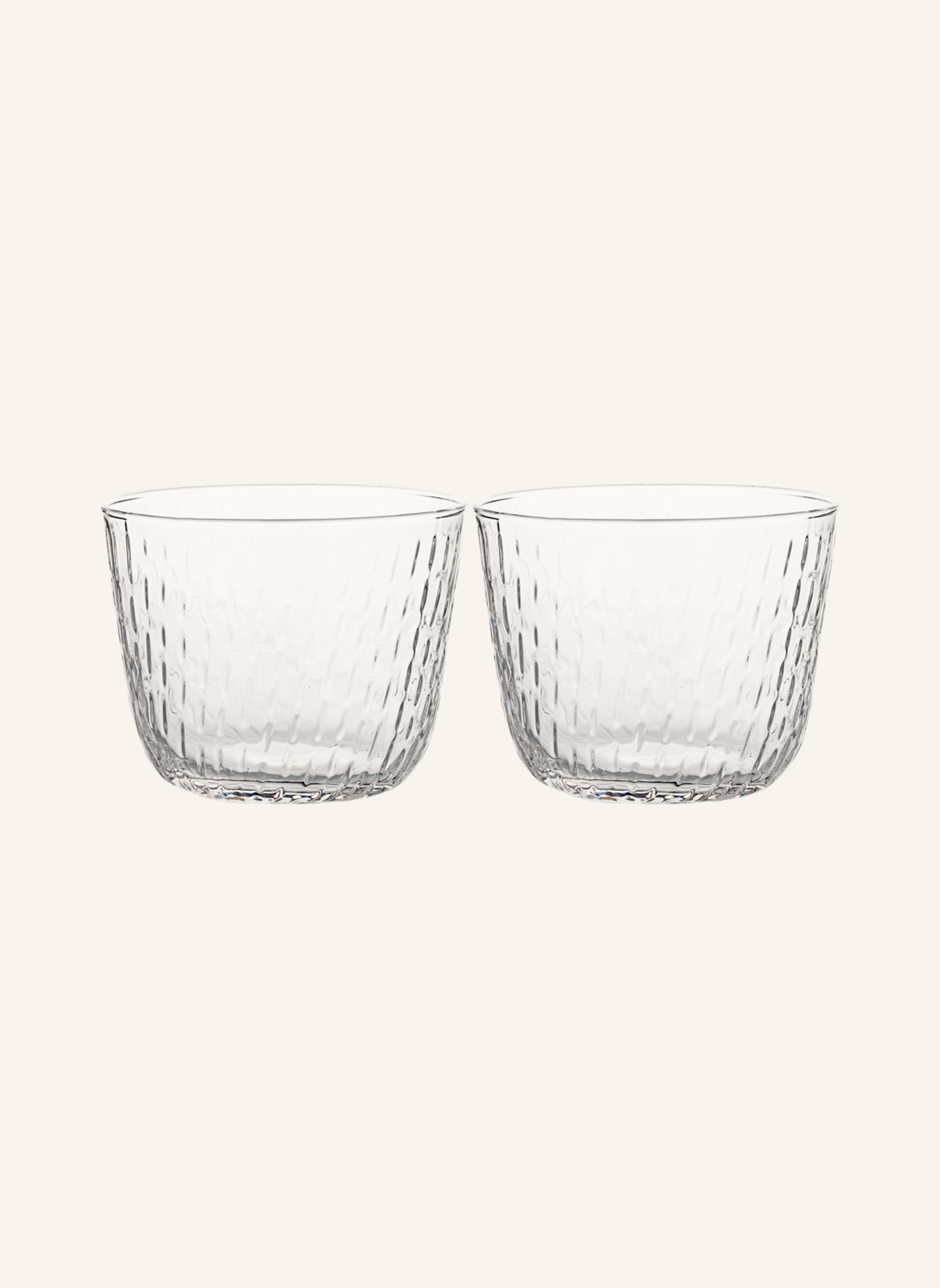 marimekko Set of 2 drinking glasses SYKSY, Color: LIGHT PINK (Image 1)