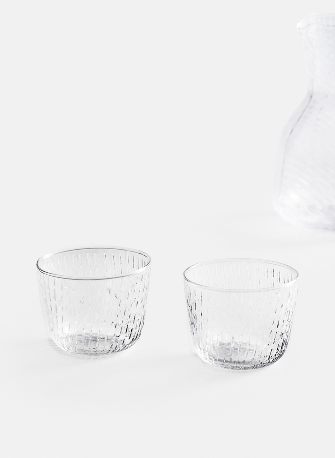 marimekko Set of 2 drinking glasses SYKSY, Color: LIGHT PINK (Image 2)