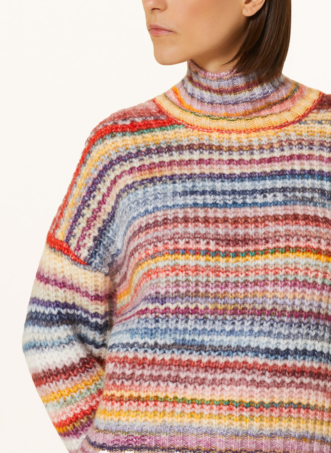 MRS & HUGS Pullover, Farbe: HELLBLAU/ ALTROSA/ WEISS (Bild 4)