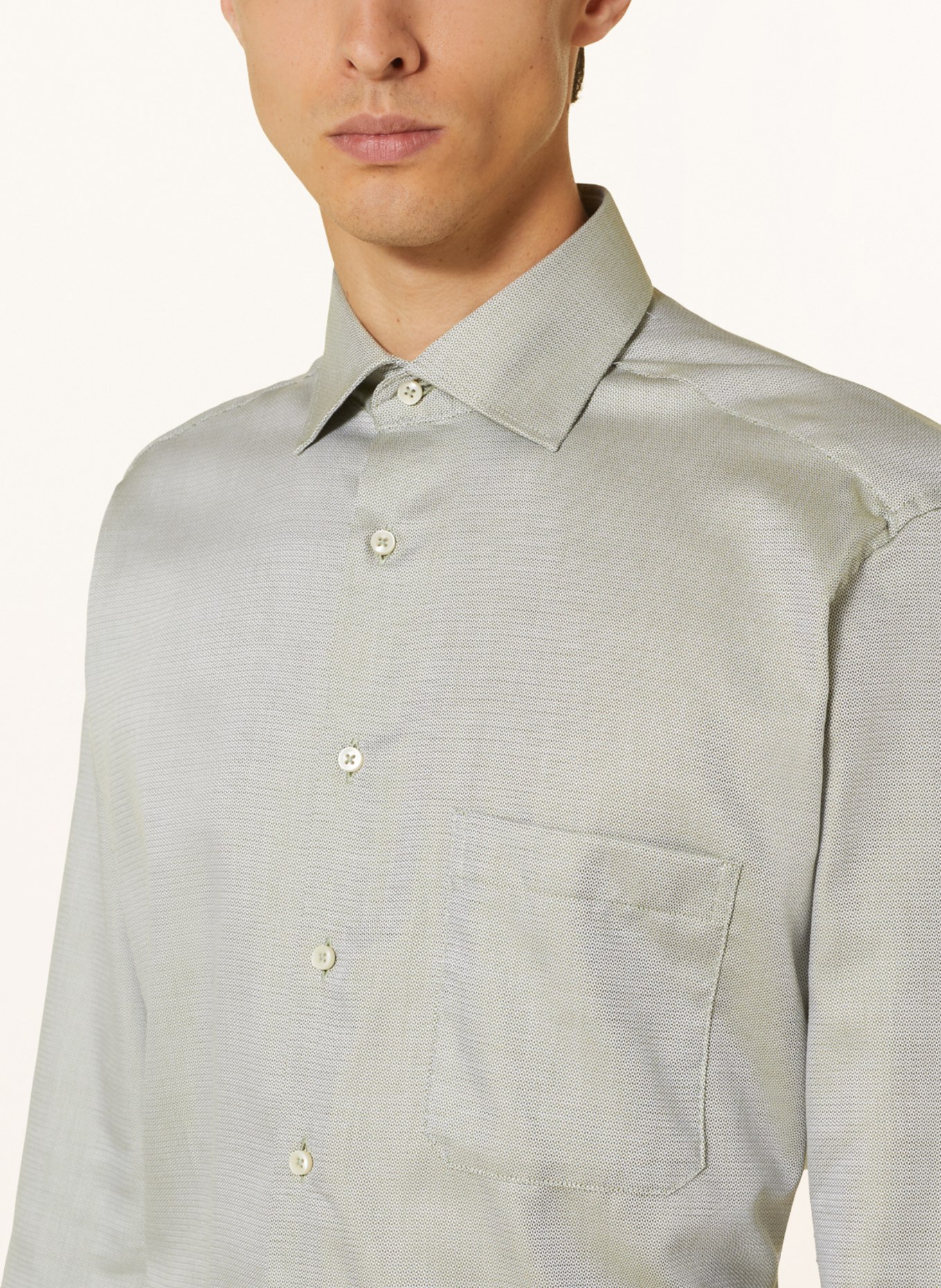 ETERNA Shirt comfort fit, Color: LIGHT GREEN (Image 4)
