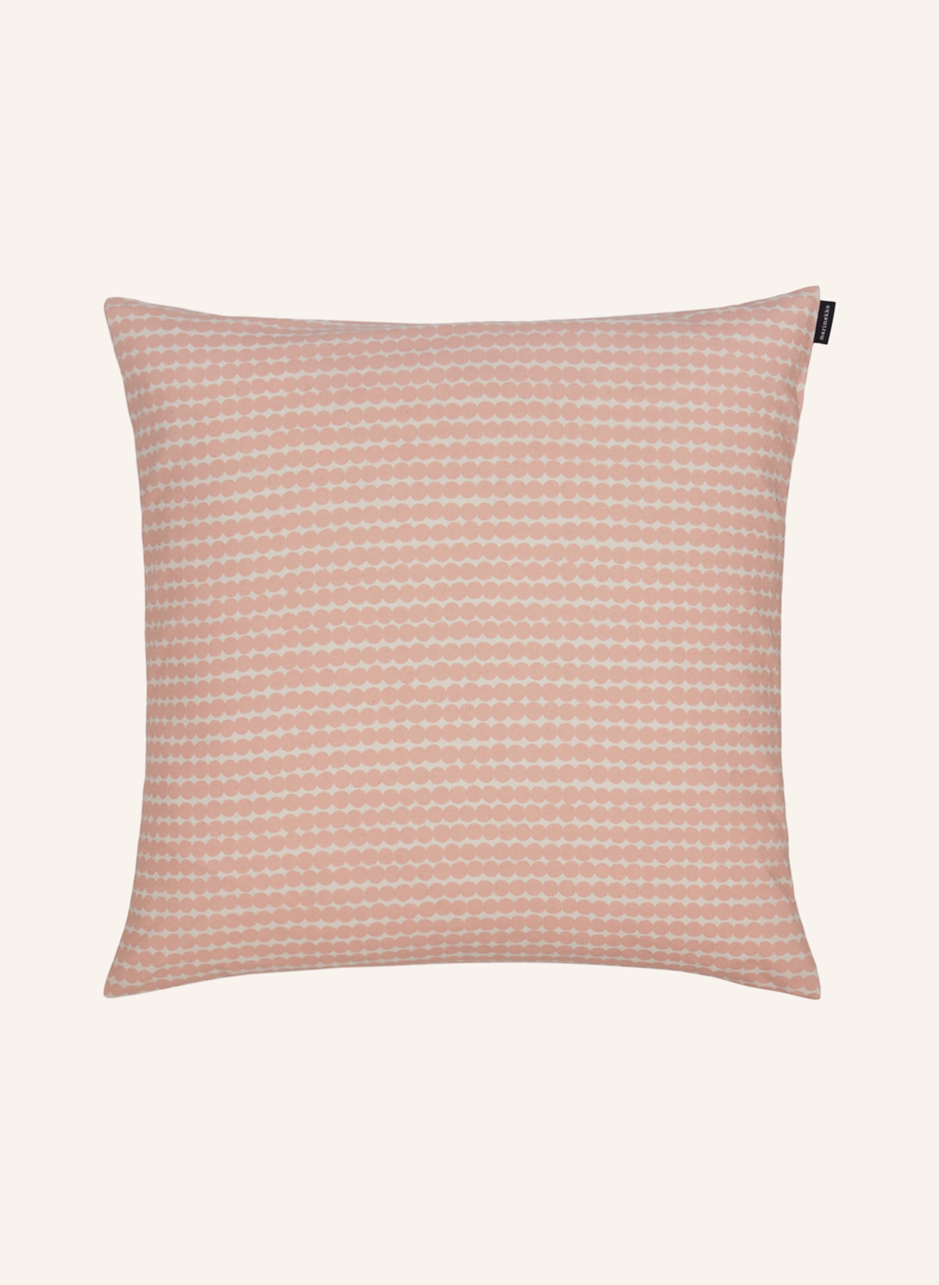 marimekko Decorative cushion cover MINI RÄSYMATTO, Color: CREAM/ LIGHT PINK (Image 1)