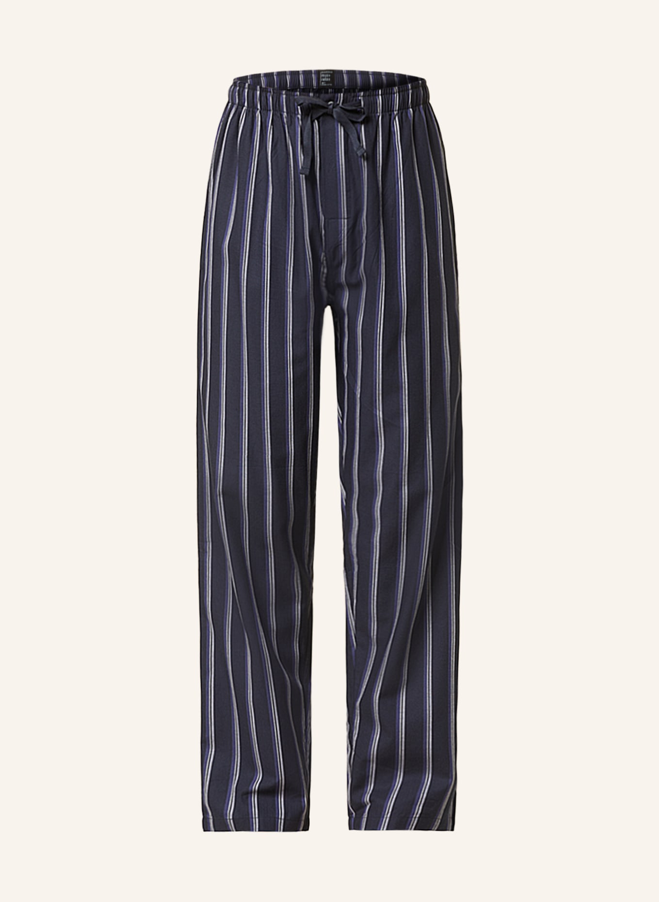SCHIESSER Pajama pants MIX+RELAX, Color: DARK BLUE/ BLUE/ WHITE (Image 1)
