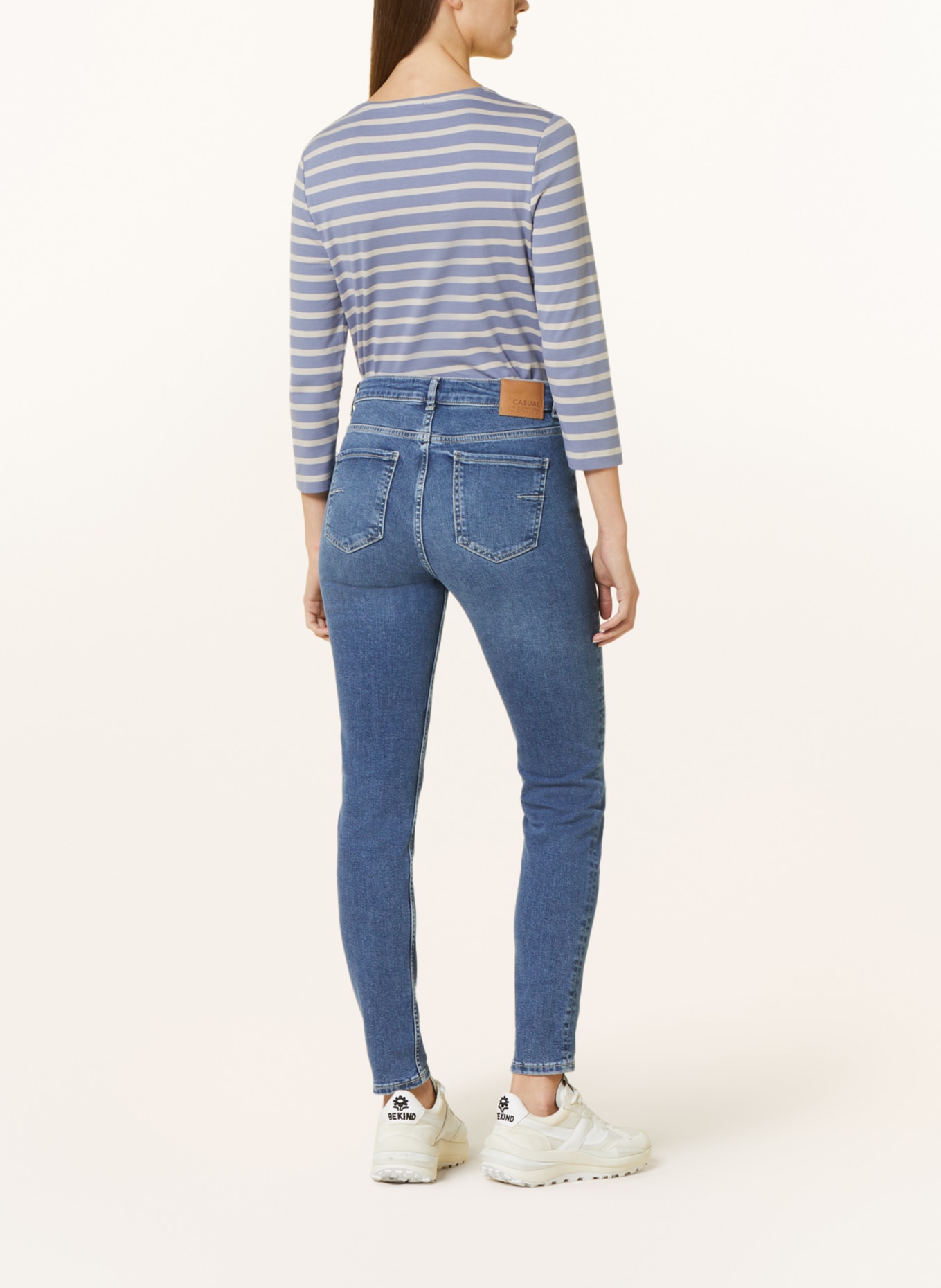 comma casual identity Skinny jeans, Color: 58Z4 BLUE (Image 3)