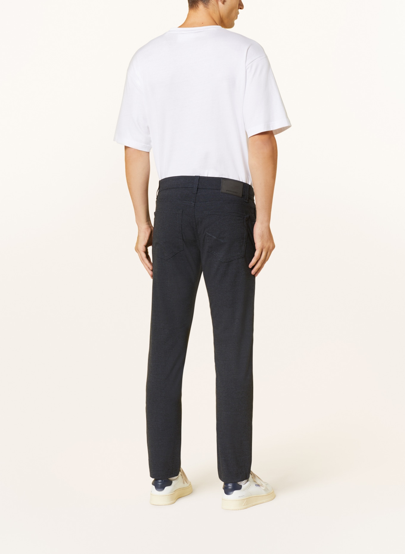 pierre cardin Trousers LYON tapered fit, Color: DARK BLUE (Image 3)
