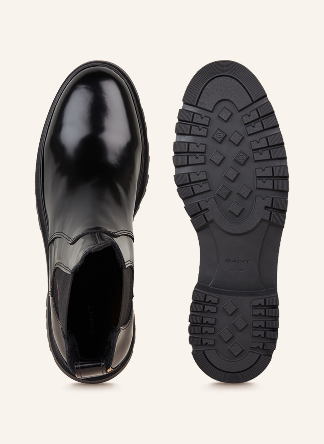 GANT Chelsea boots ALIGREY, Color: BLACK (Image 5)