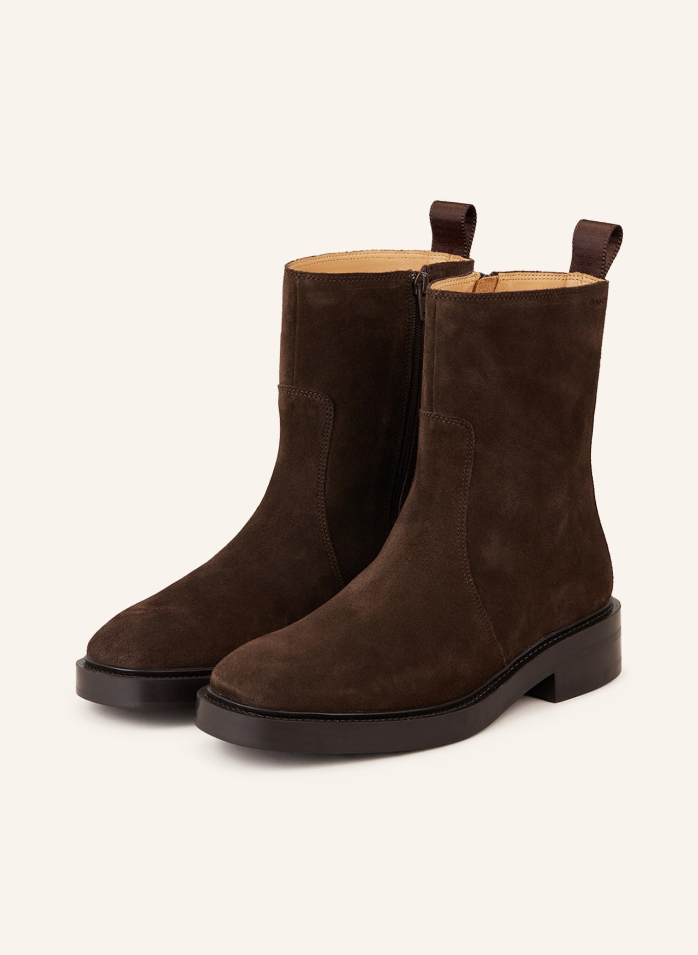 GANT Ankle boots FALLWI, Color: DARK BROWN (Image 1)