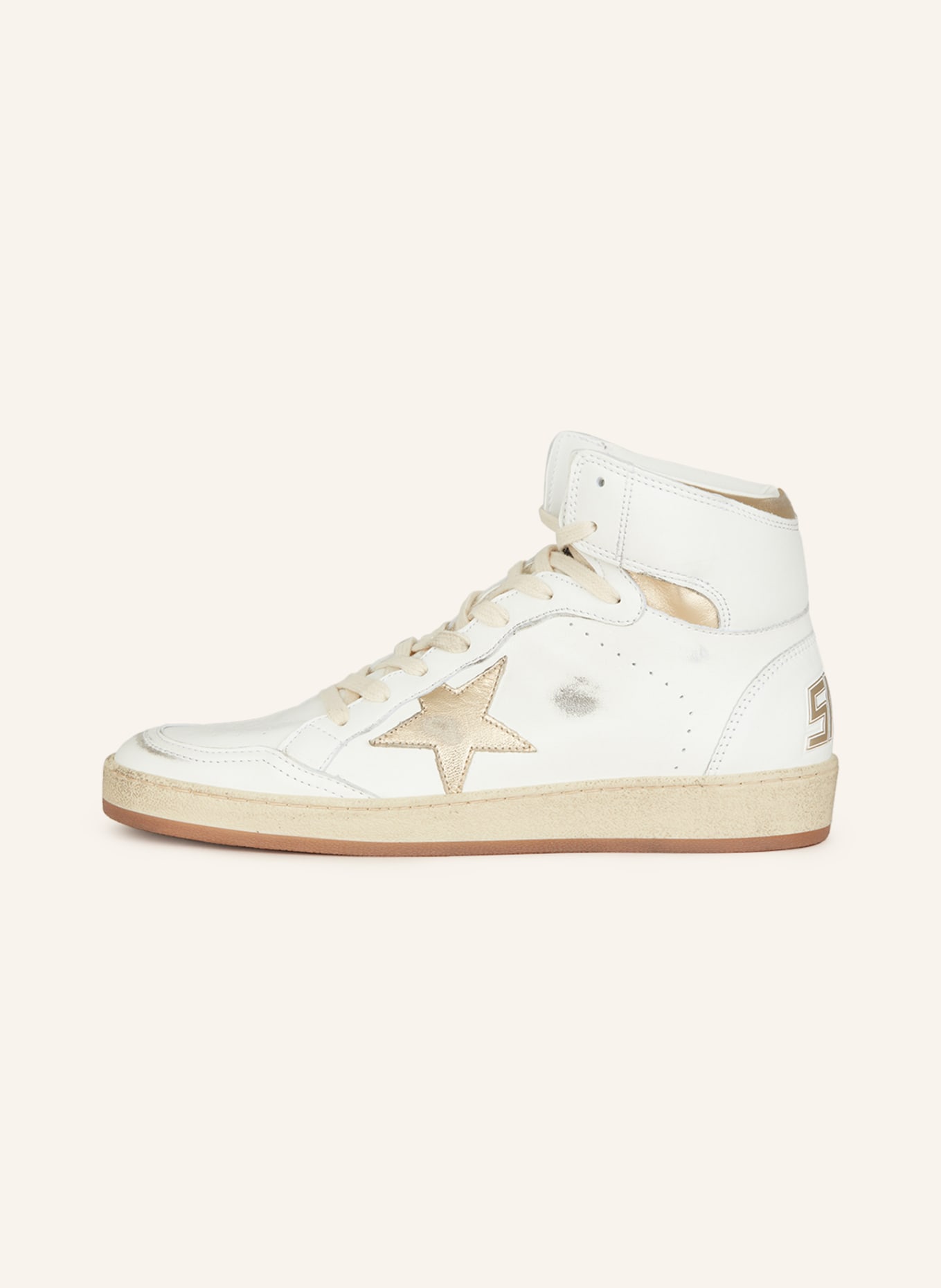 GOLDEN GOOSE High-top sneakers SKY STAR, Color: WHITE (Image 4)