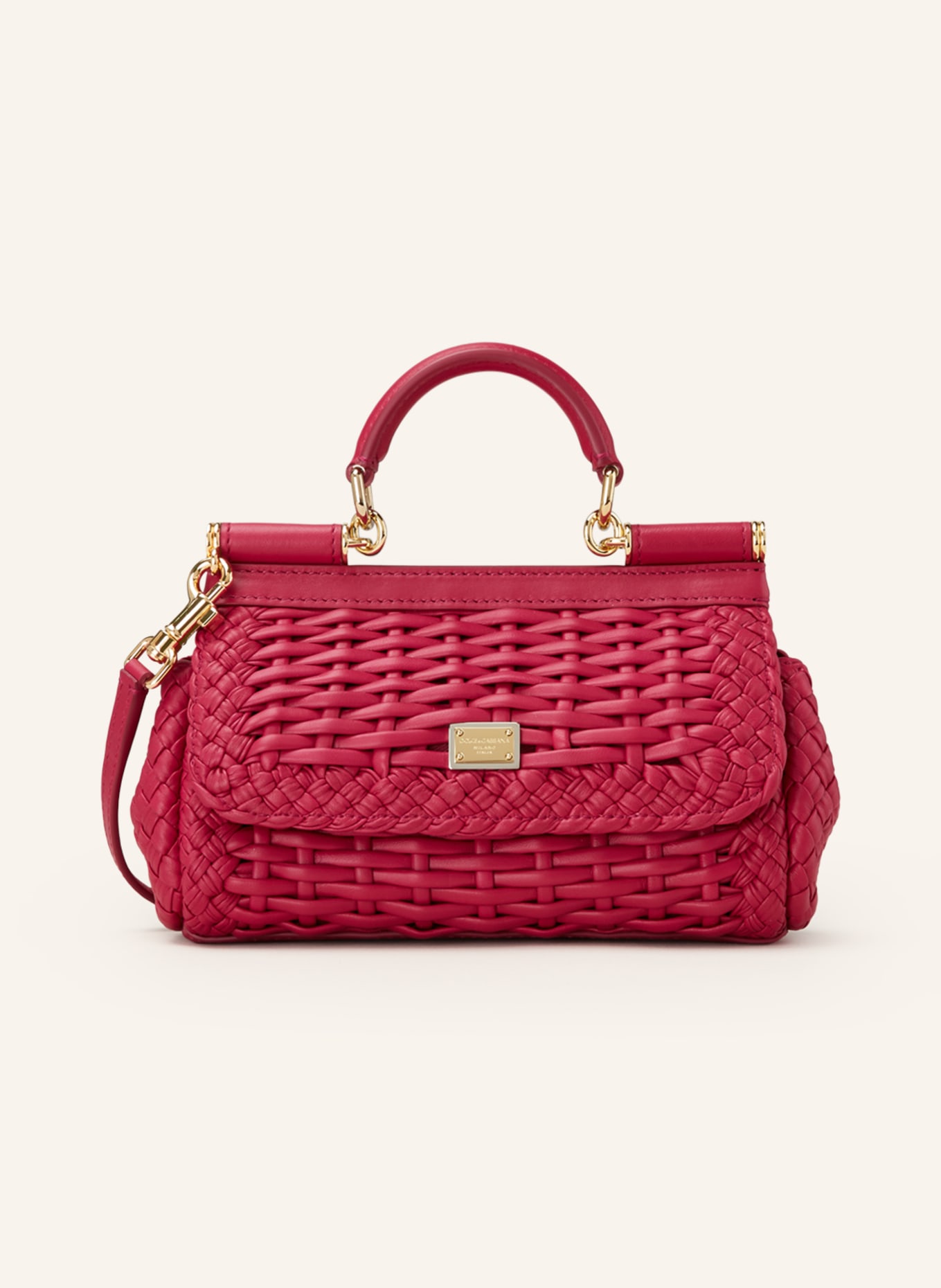DOLCE & GABBANA Handbag MISS SICILY MINI, Color: FUCHSIA (Image 1)