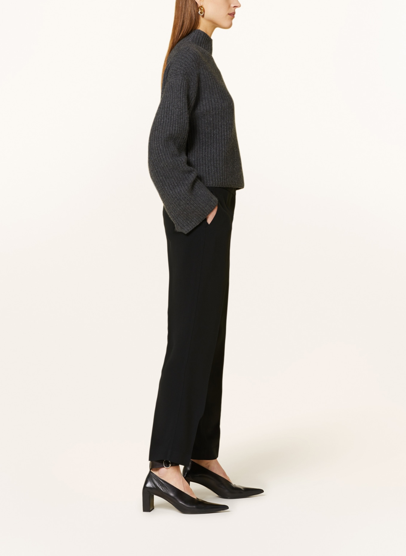 JIL SANDER Trousers, Color: BLACK (Image 4)
