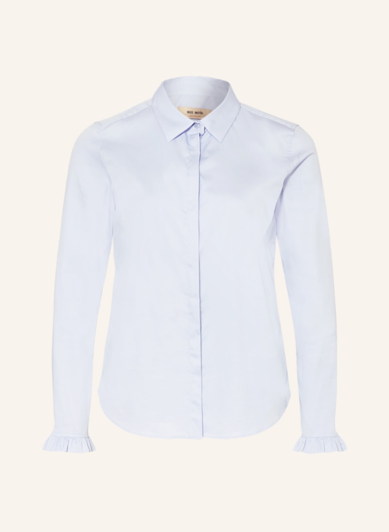 MOS MOSH Shirt blouse MMMATTIE, Color: LIGHT BLUE (Image 1)