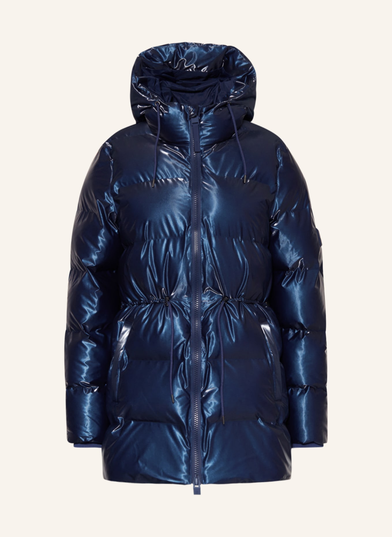 RAINS Quilted jacket ALTA PUFFER PARKA, Color: BLUE (Image 1)