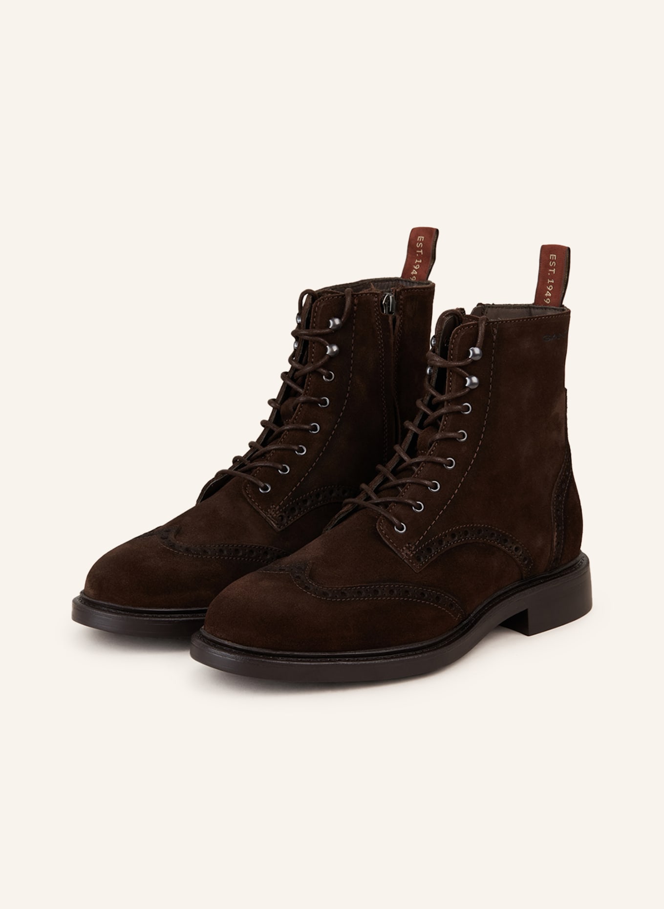 GANT Lace-up boots MILLBRO, Color: DARK BROWN (Image 1)
