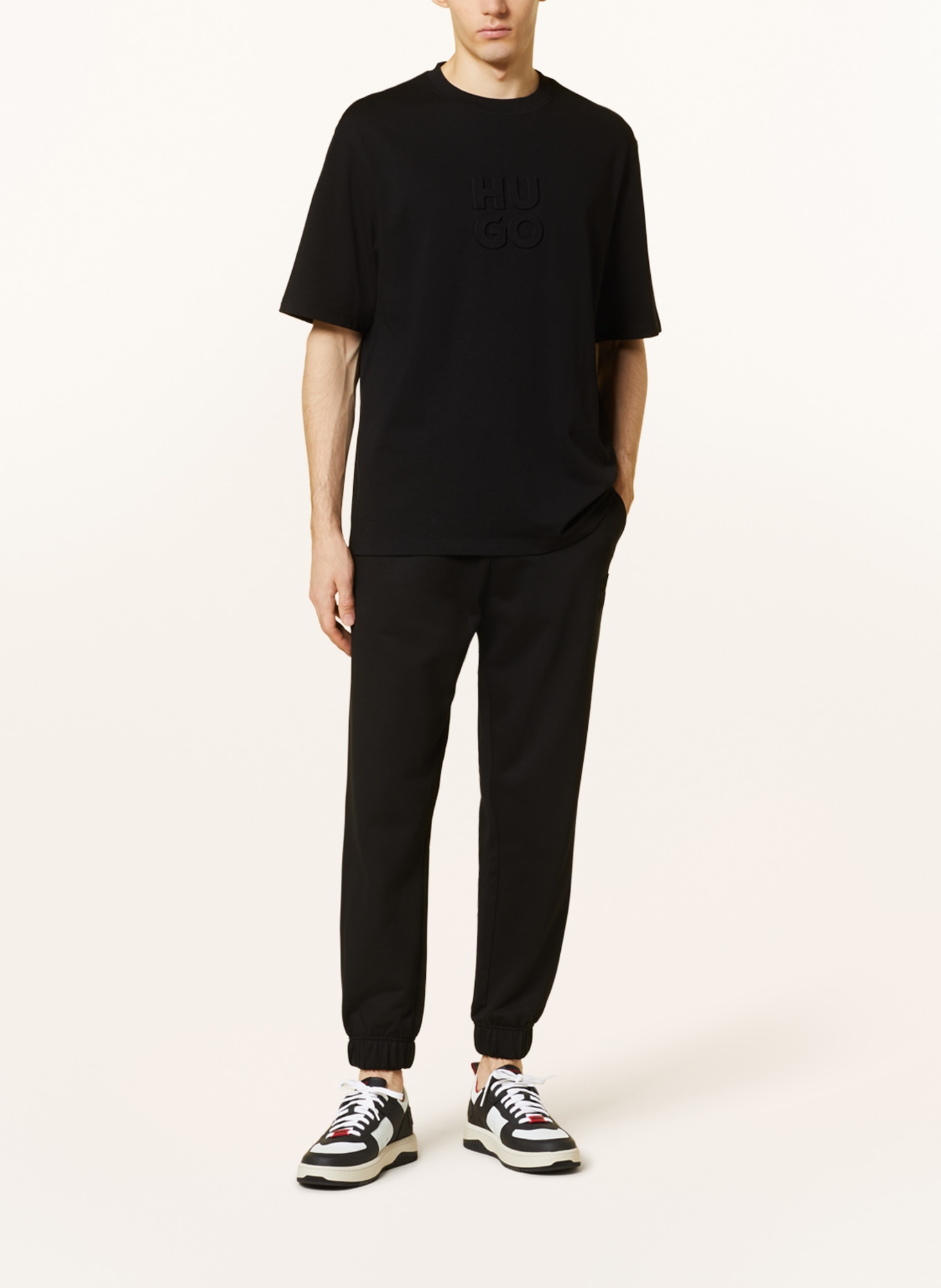 HUGO Sweatpants DCHARD, Color: BLACK (Image 2)