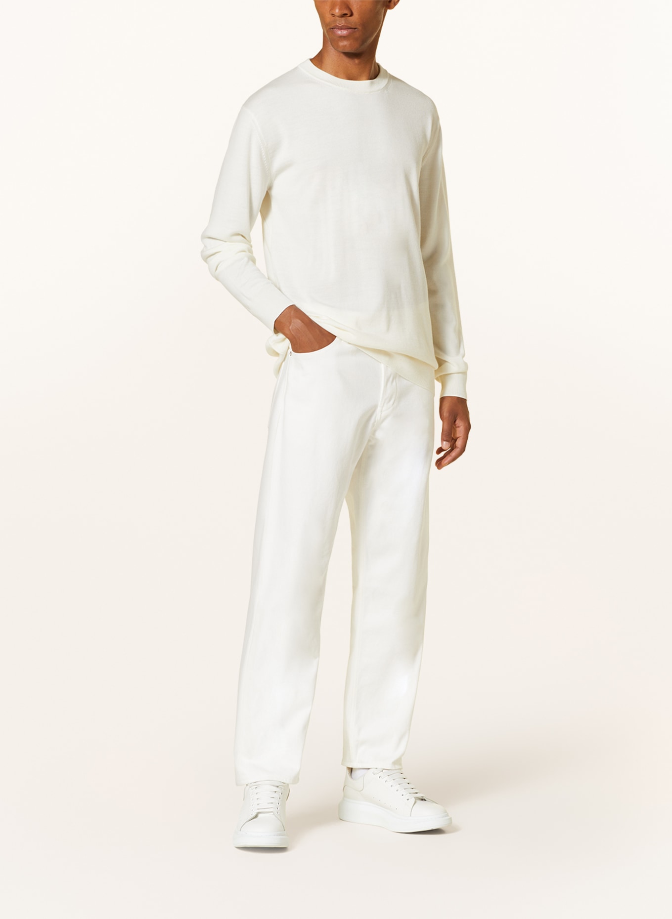 JIL SANDER Sweater, Color: WHITE (Image 2)