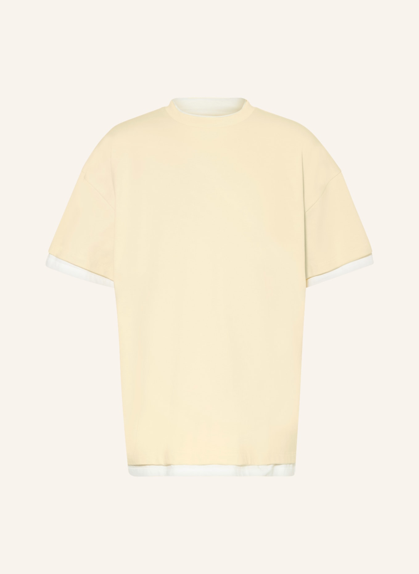 JIL SANDER T-shirt, Color: LIGHT YELLOW (Image 1)