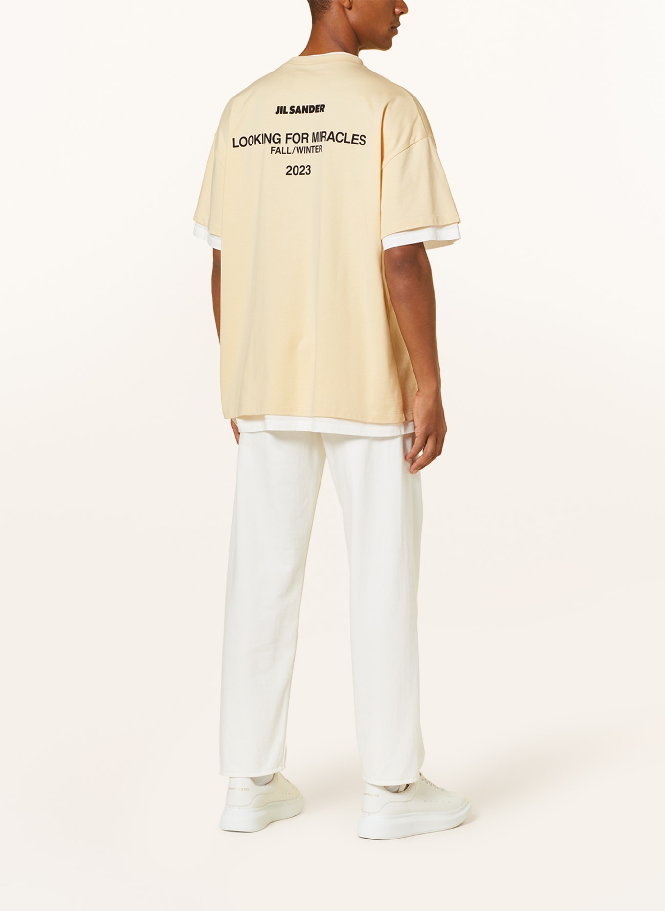 JIL SANDER T-Shirt, Farbe: HELLGELB (Bild 2)