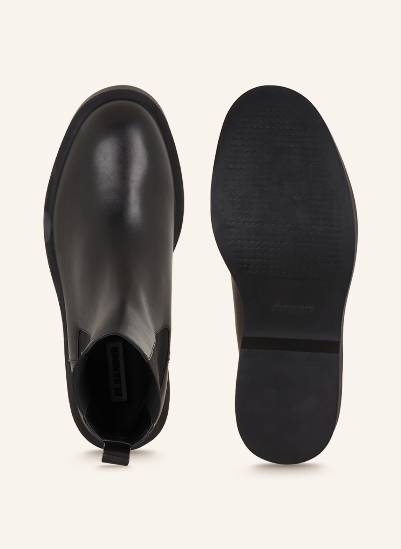 JIL SANDER Chelsea boots, Color: BLACK (Image 5)