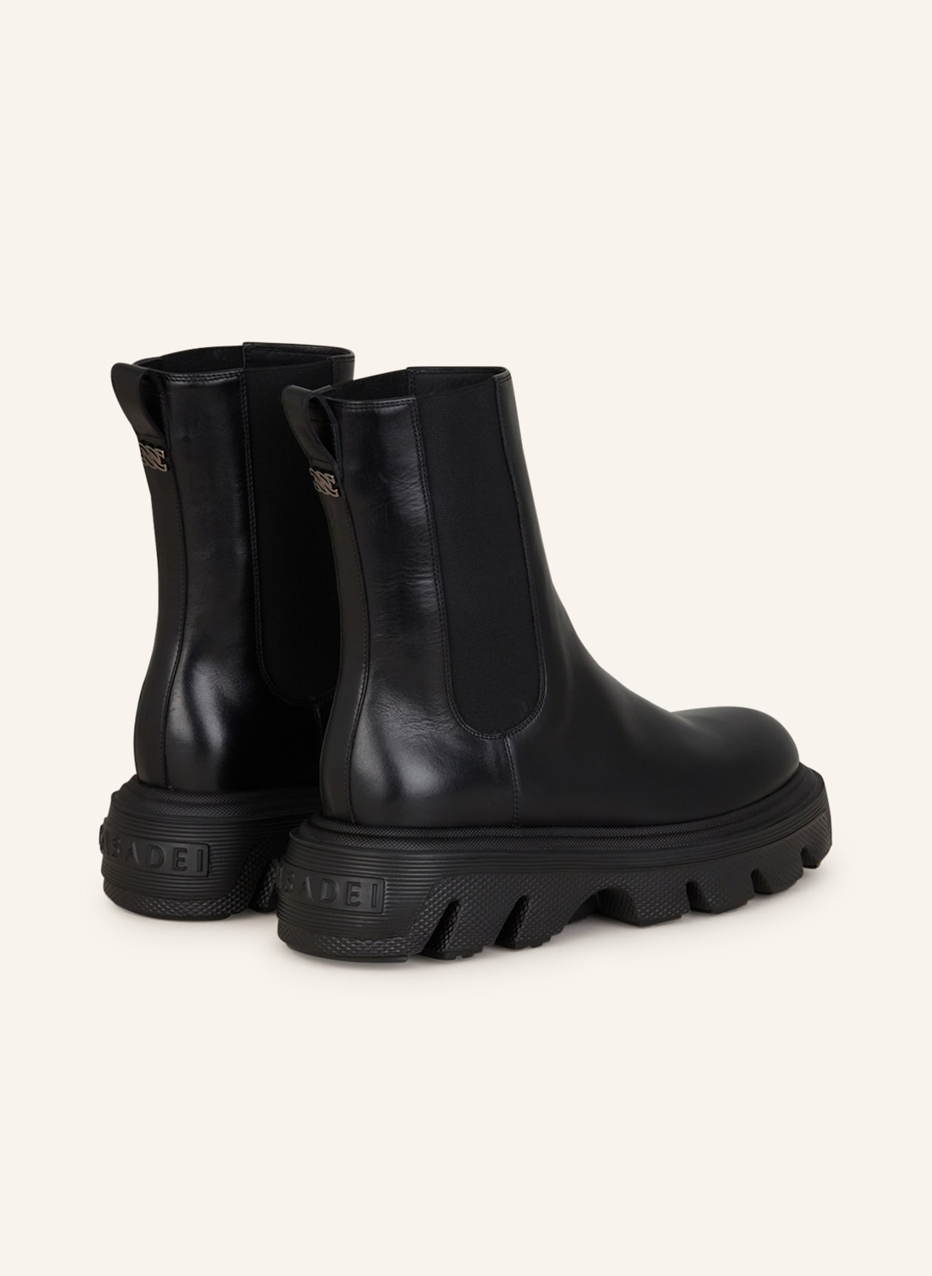CASADEI Chelsea boots, Color: BLACK (Image 2)