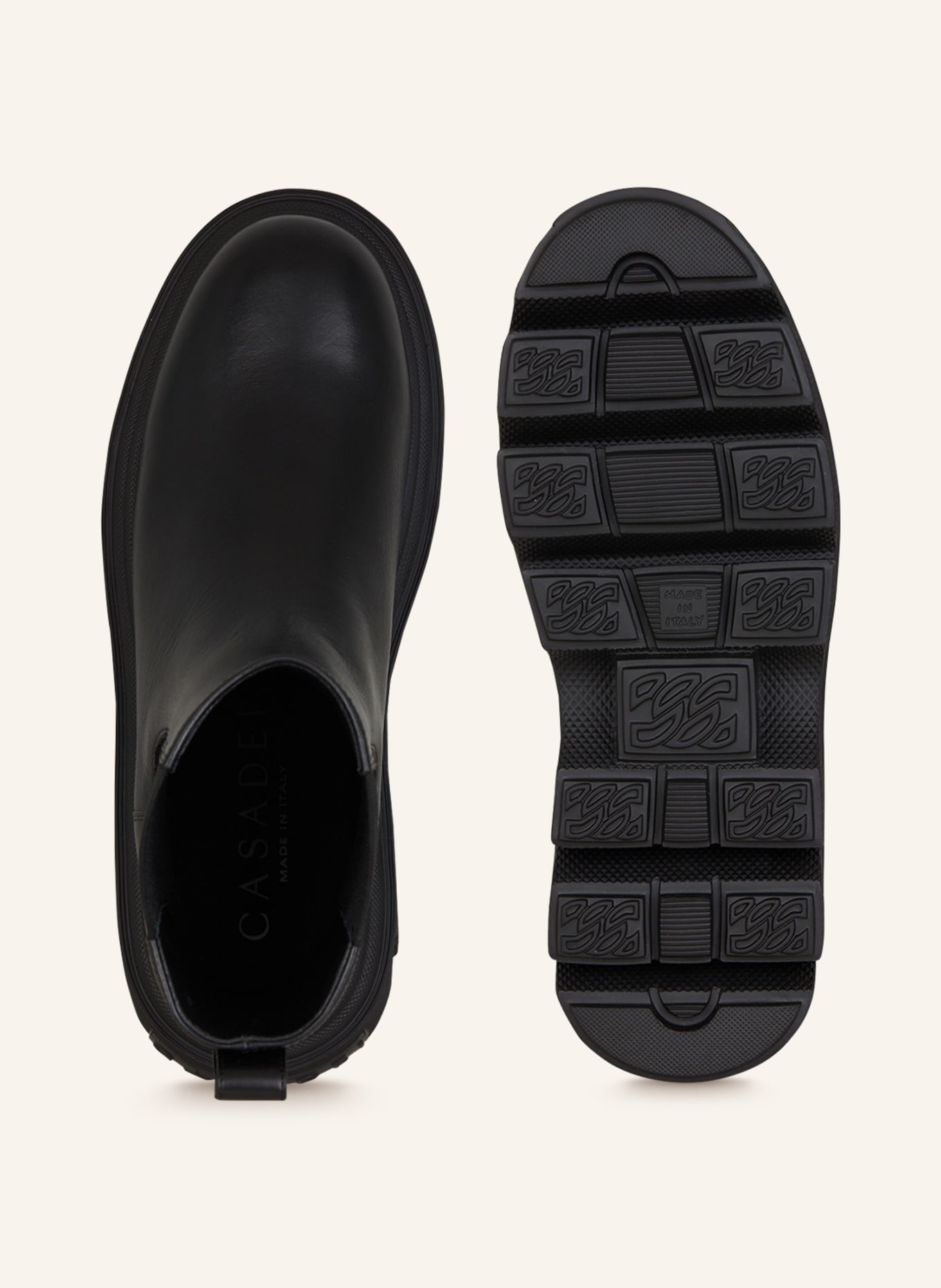 CASADEI Chelsea boots, Color: BLACK (Image 5)