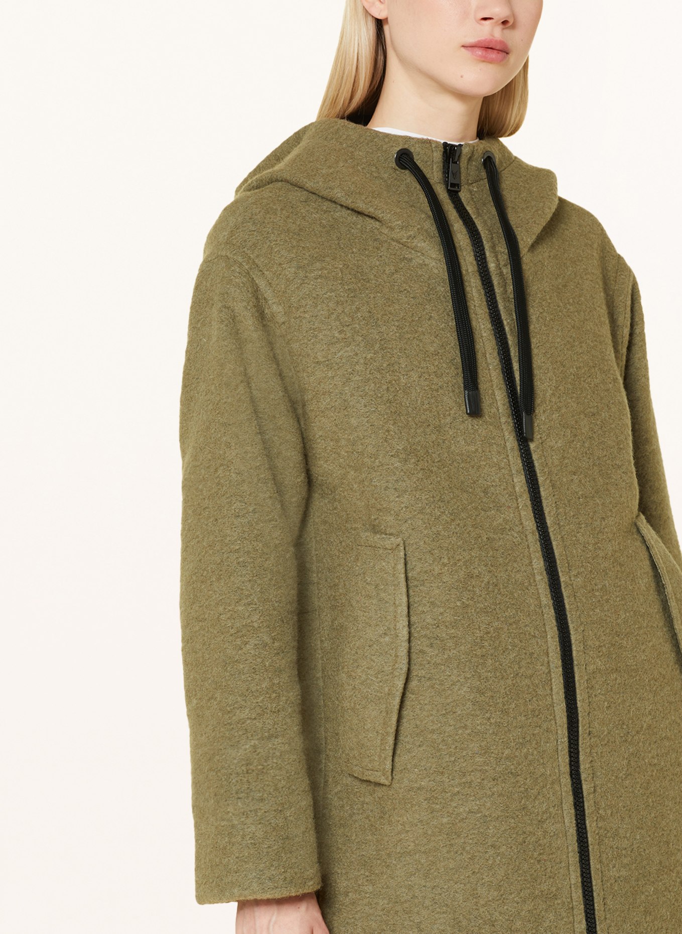 FUCHS SCHMITT Parka, Color: LIGHT GREEN (Image 5)