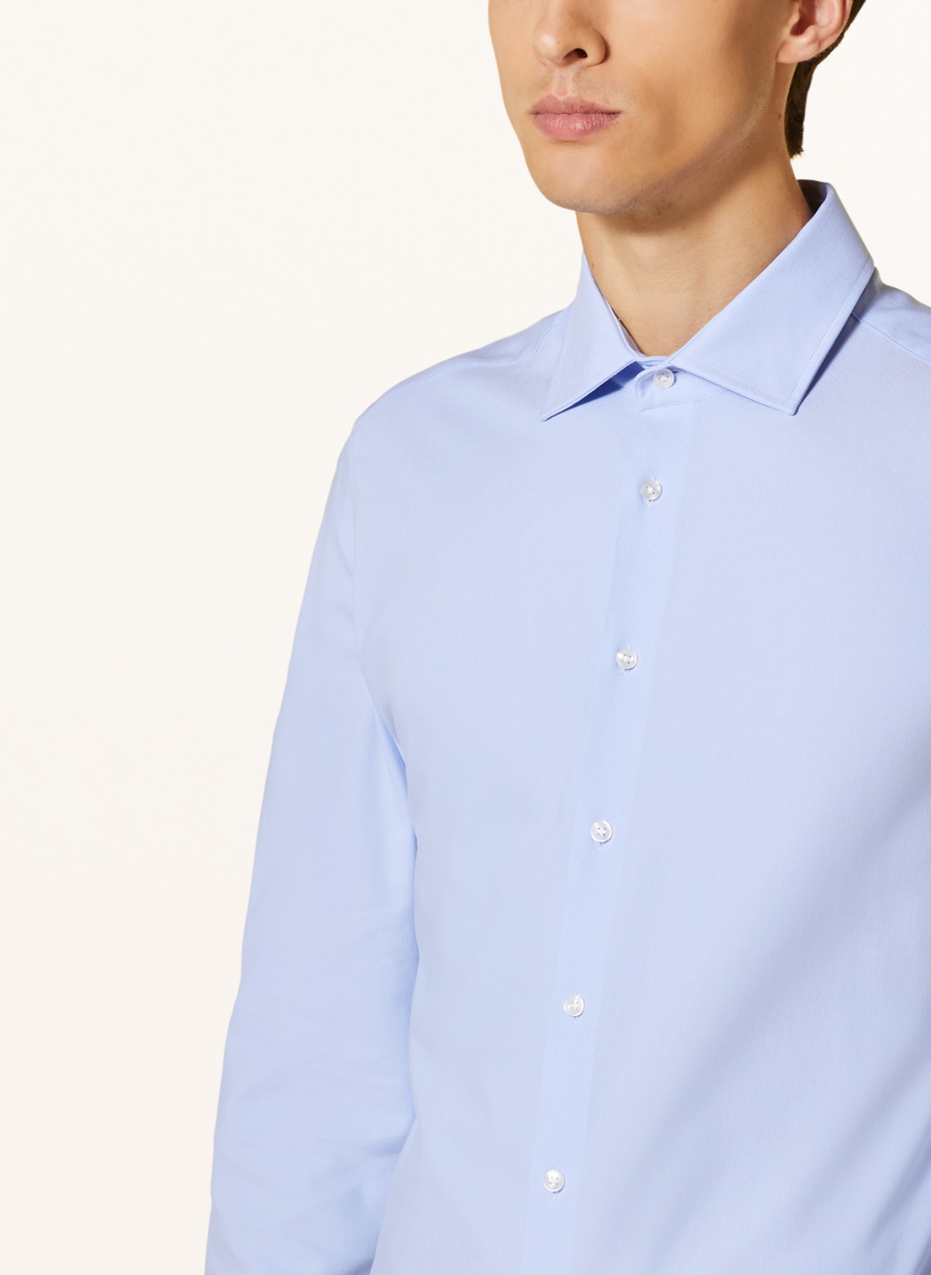 seidensticker Shirt slim fit, Color: LIGHT BLUE (Image 4)