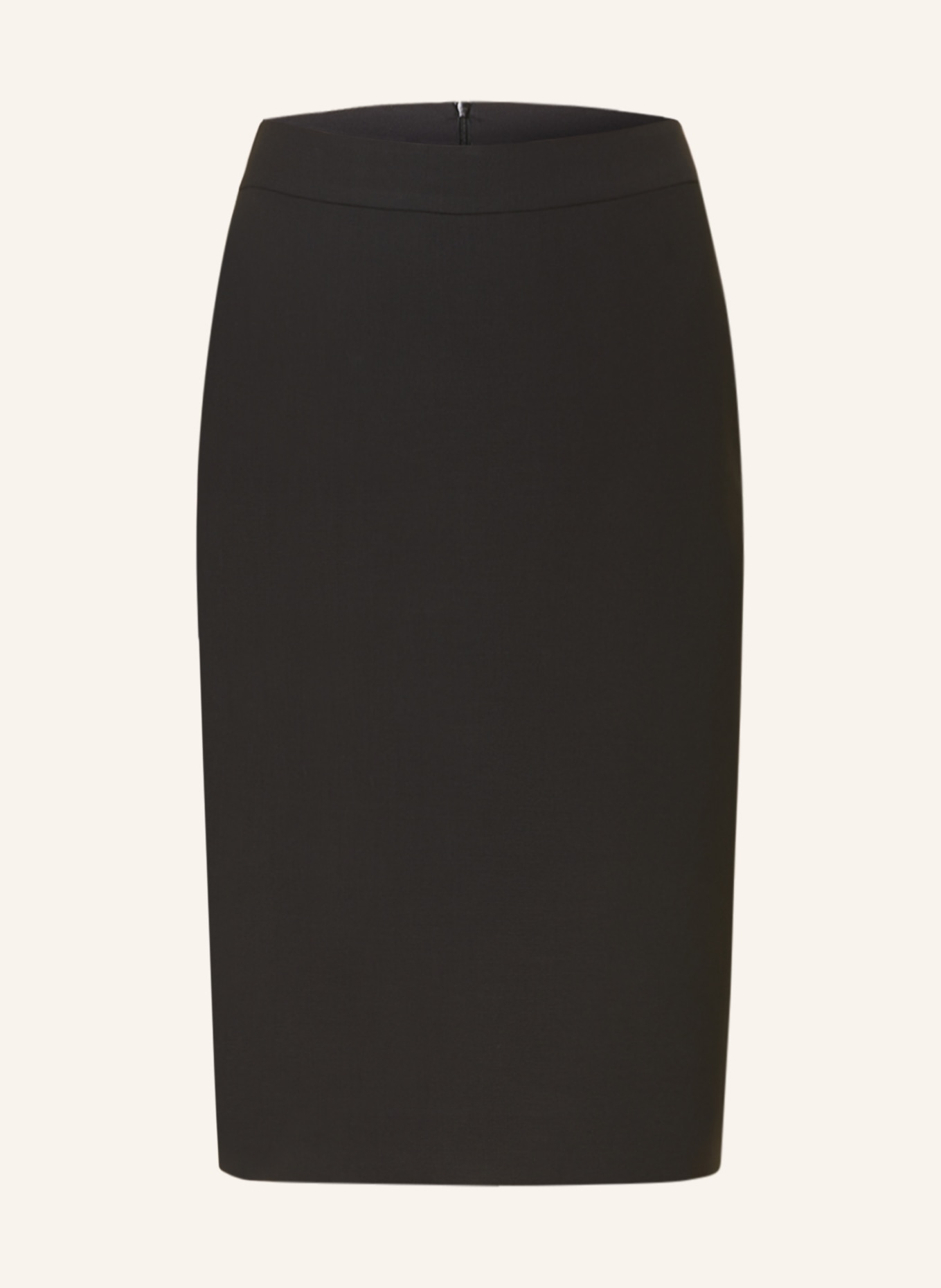 Black label knee length skirt hotsell
