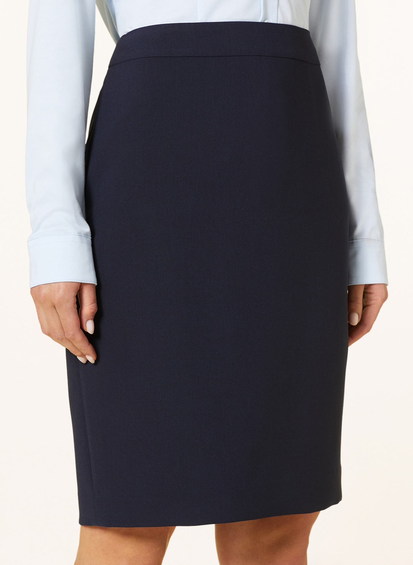 s.Oliver BLACK LABEL Rok: DONKERBLAUW