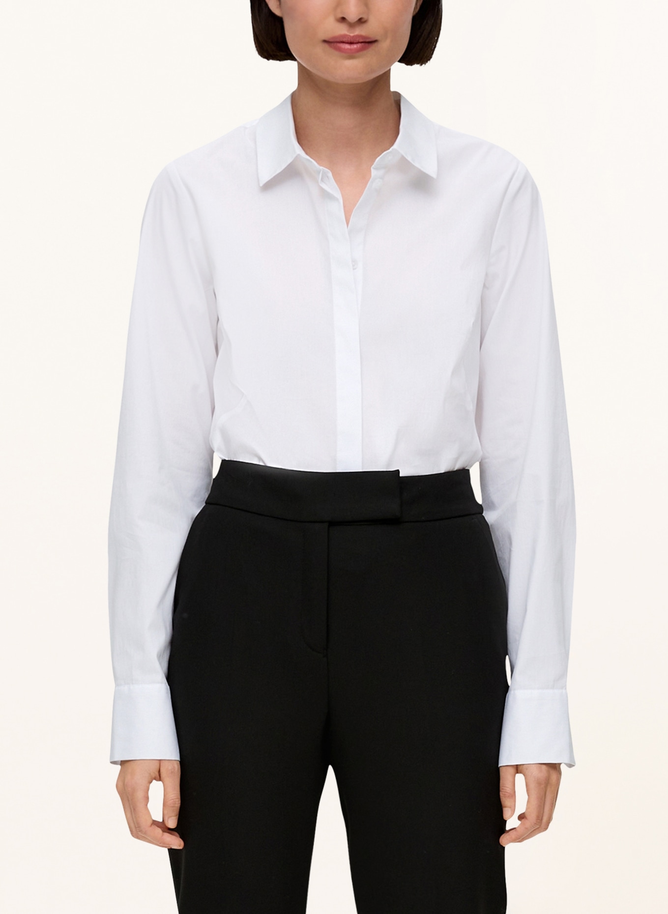 s.Oliver BLACK LABEL Shirt blouse, Color: WHITE (Image 4)