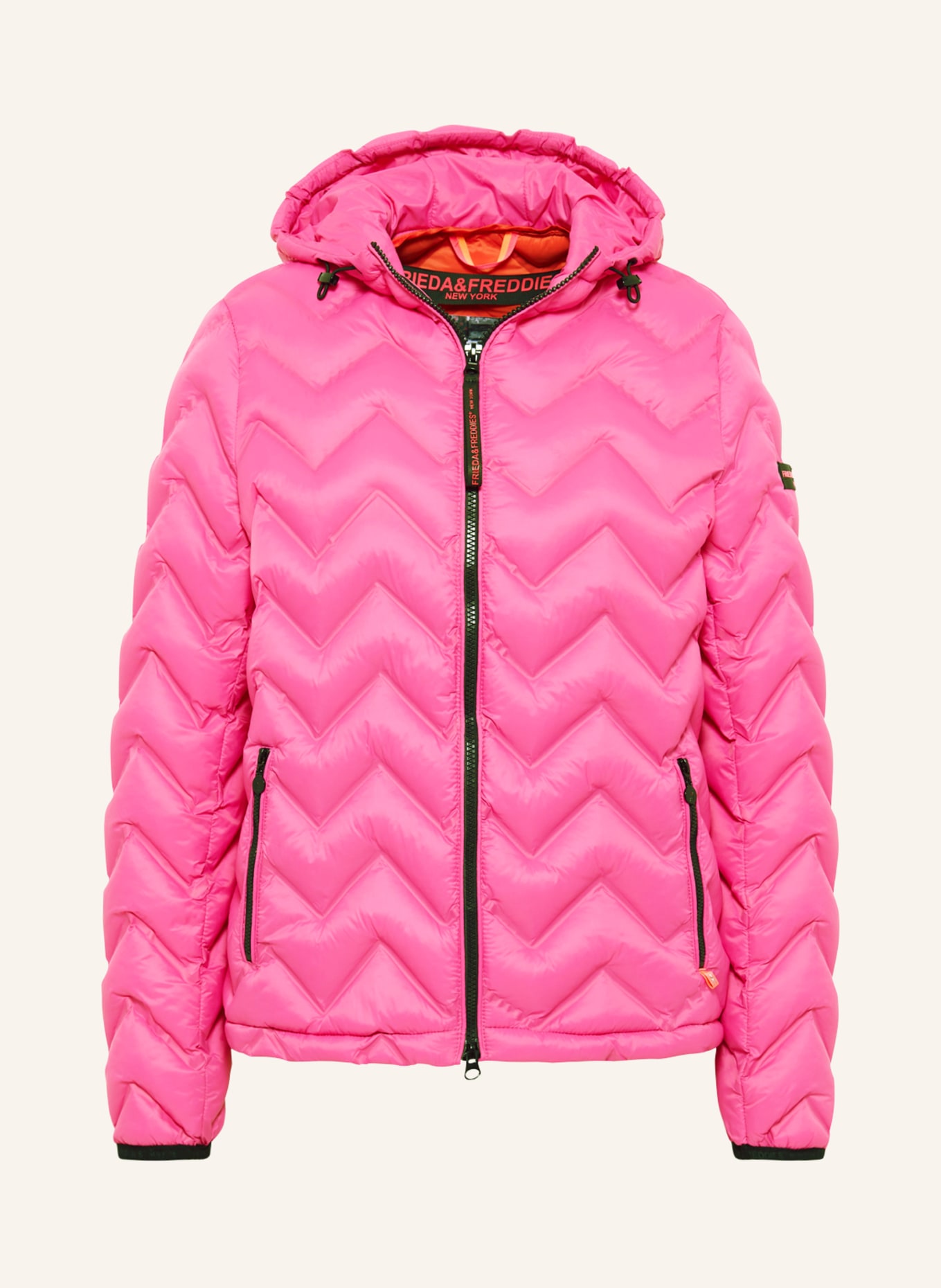 FRIEDA & FREDDIES Quilted jacket MAI LYNN, Color: PINK (Image 1)