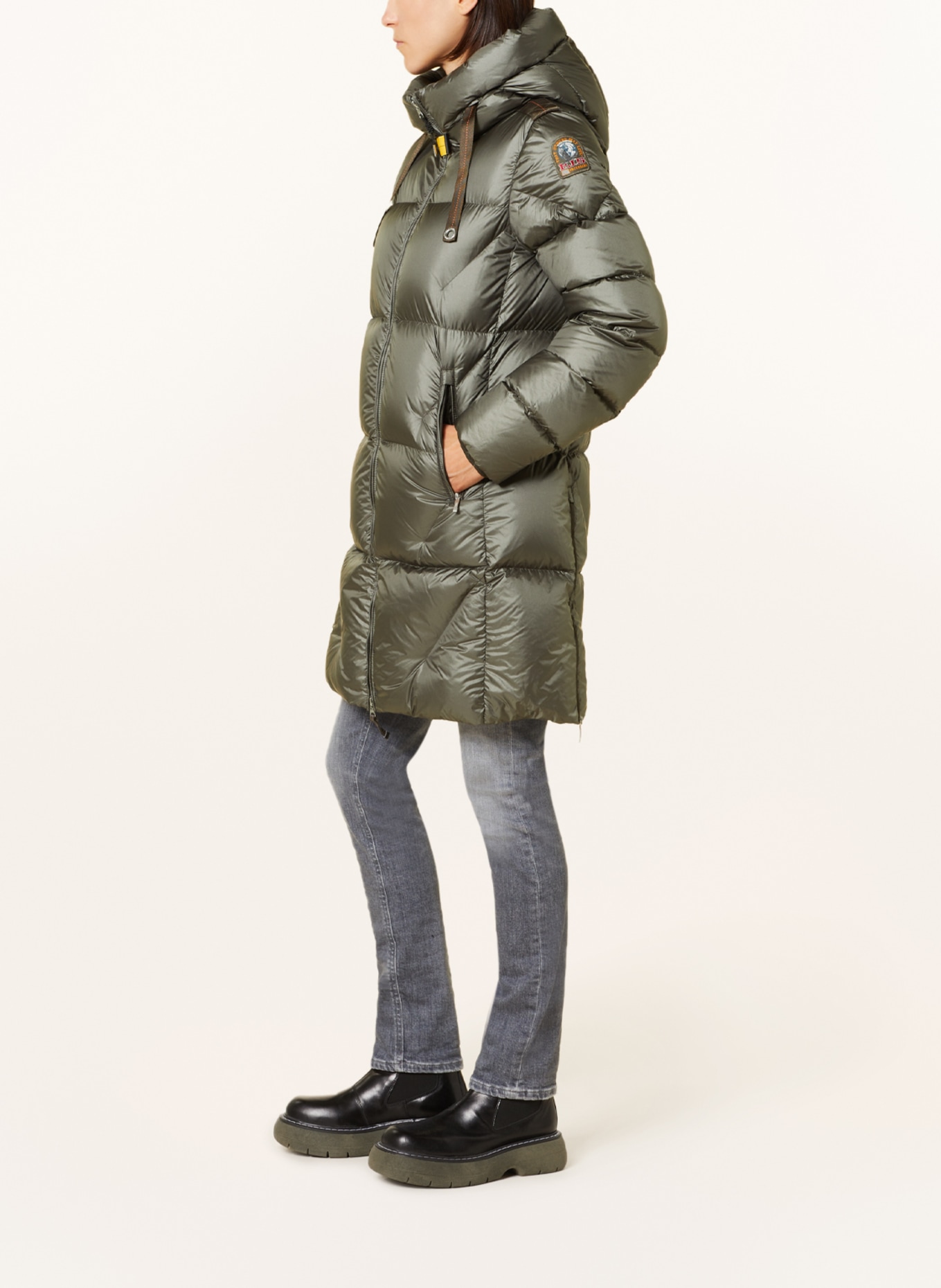 PARAJUMPERS Daunenmantel JANET: OLIV