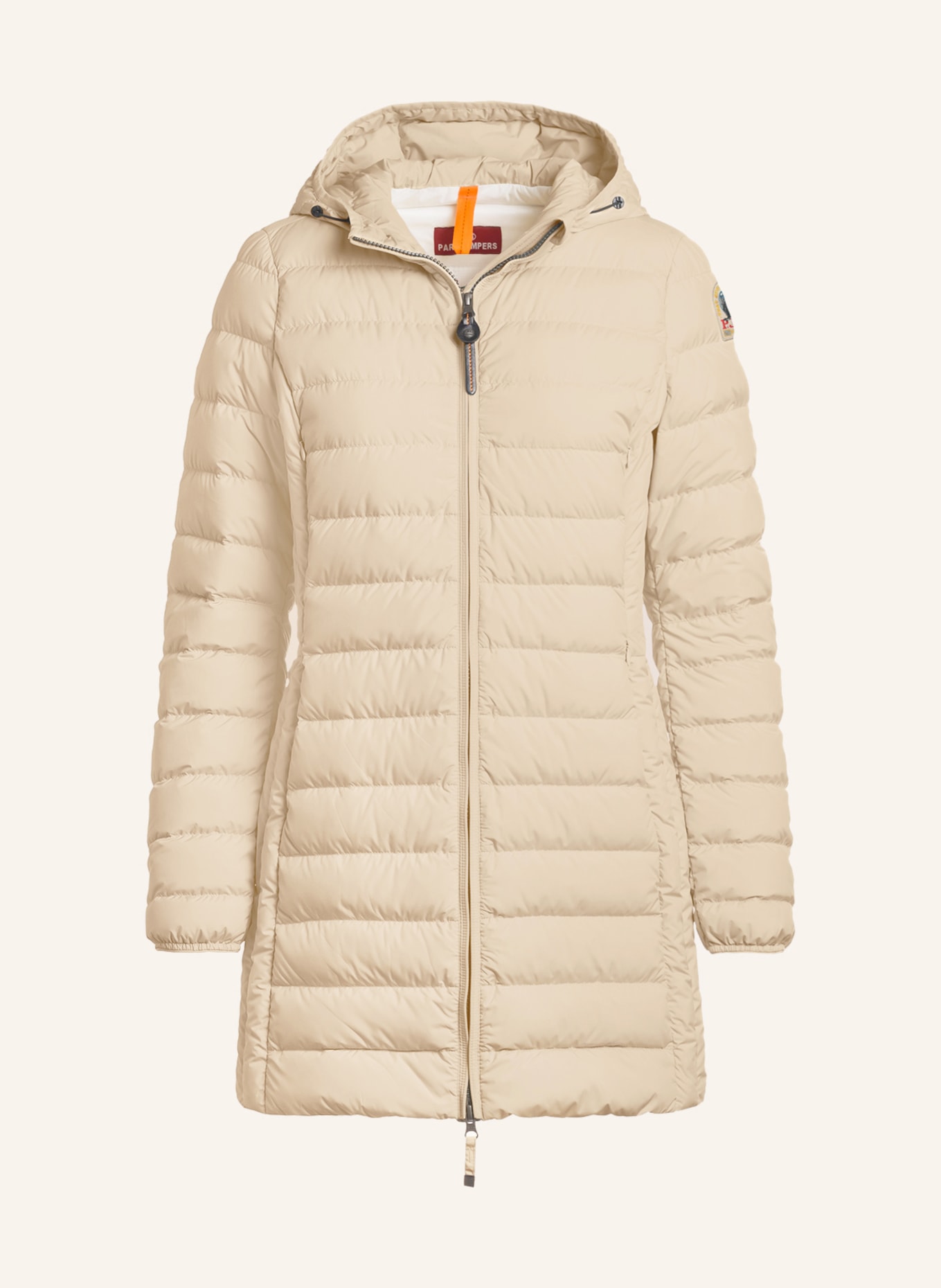 PARAJUMPERS Lightweight down jacket IRENE, Color: CREAM (Image 1)