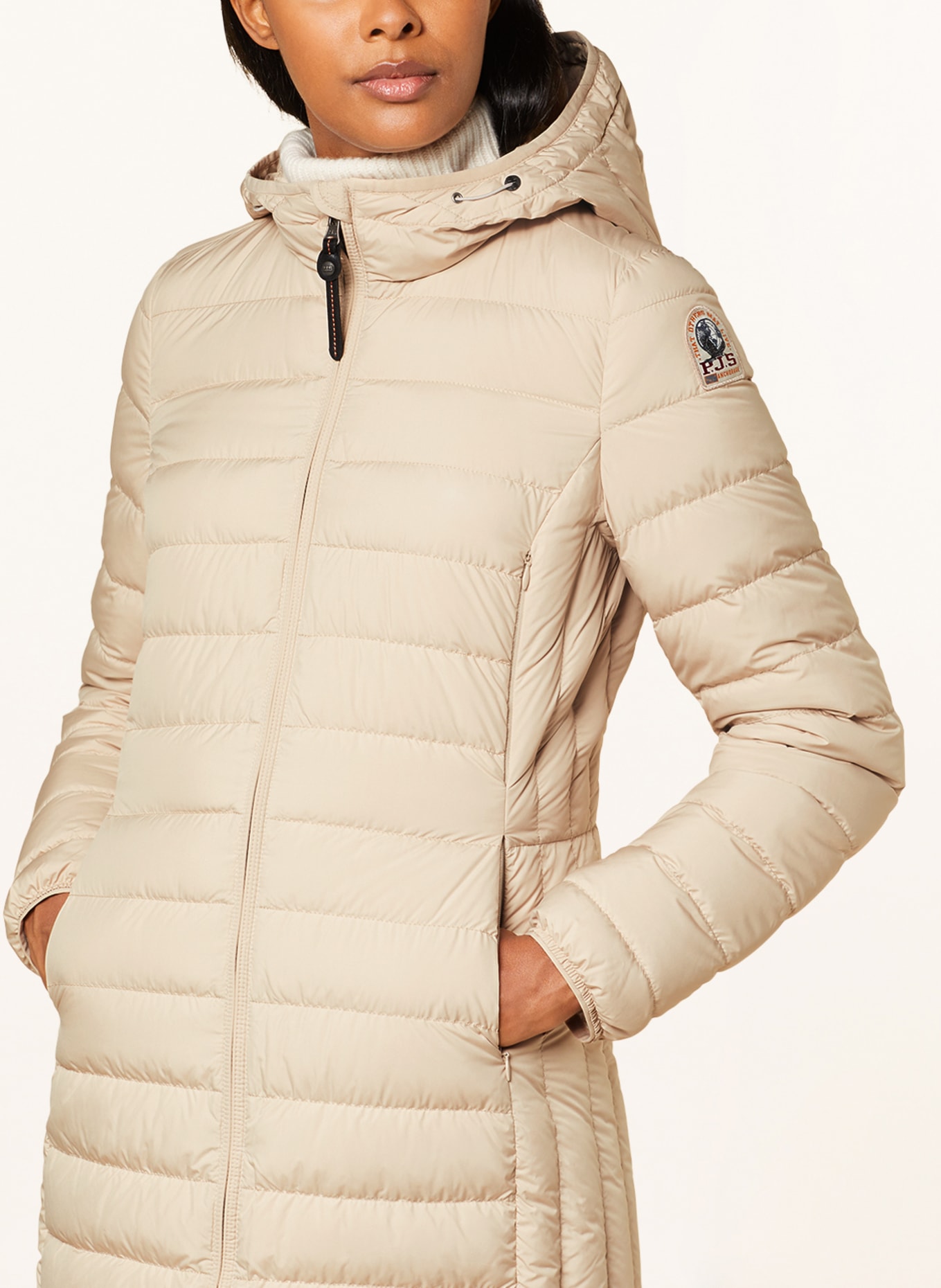 PARAJUMPERS Lightweight down jacket IRENE, Color: CREAM (Image 5)