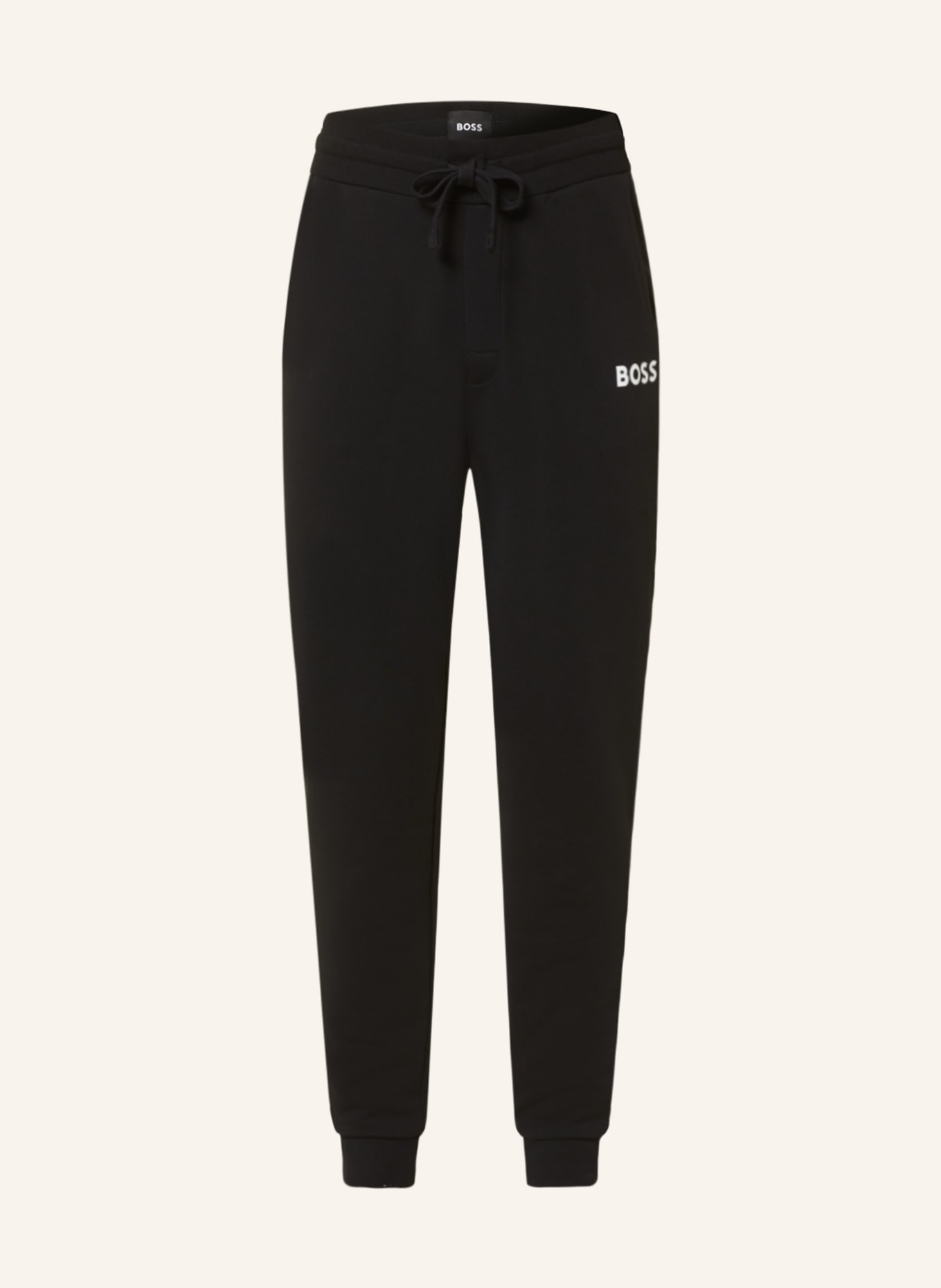 BOSS Sweatpants, Color: BLACK/ WHITE (Image 1)